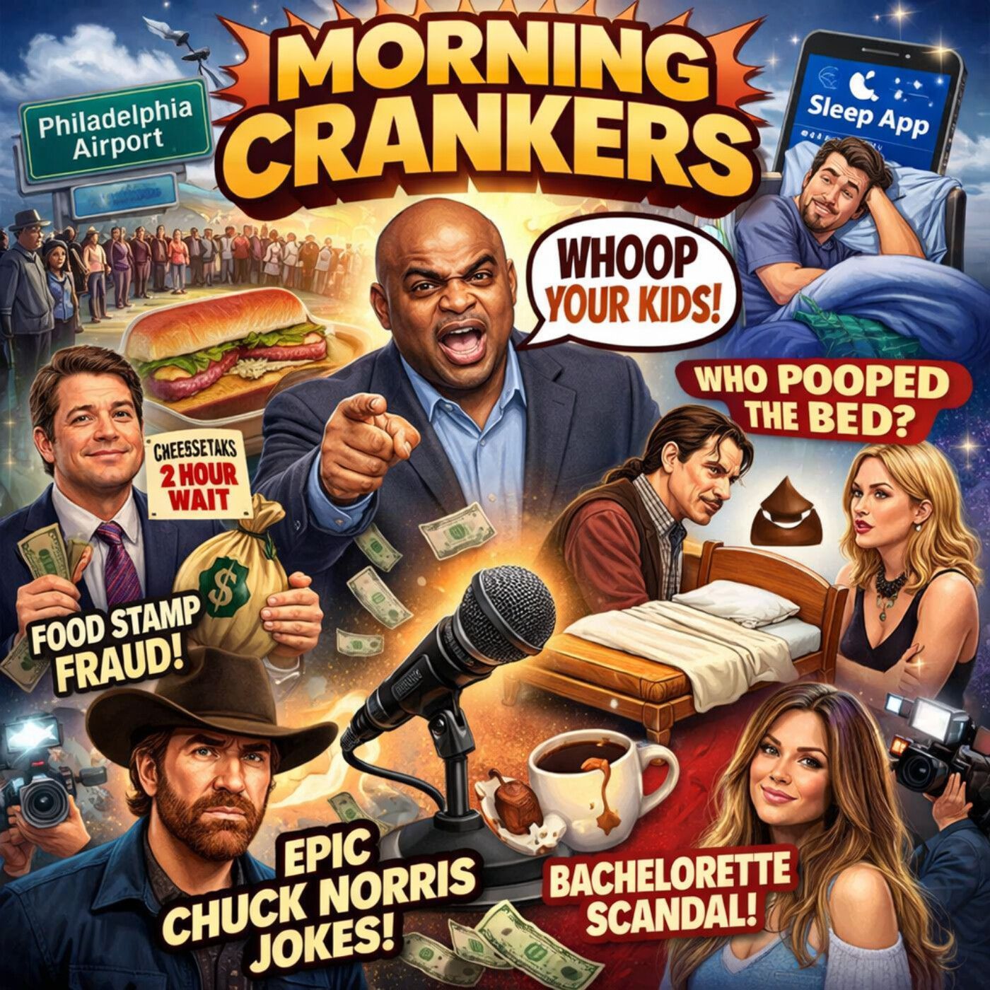 Morning Crankers: Comedy - News & Outrageous Real-Life Stories