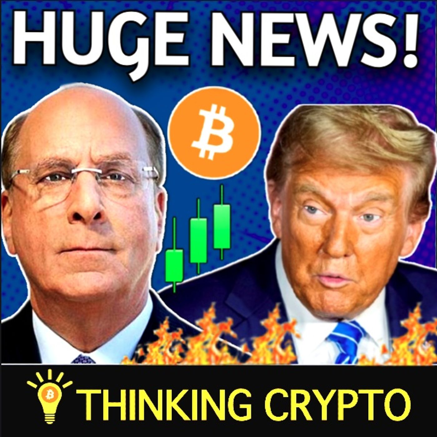 🚨HUGE! TRUMP TALKS CRYPTO, BLACKROCK BITCOIN, TEXAS BTC RESERVE, PRO CRYPTO CONGRESSMAN!