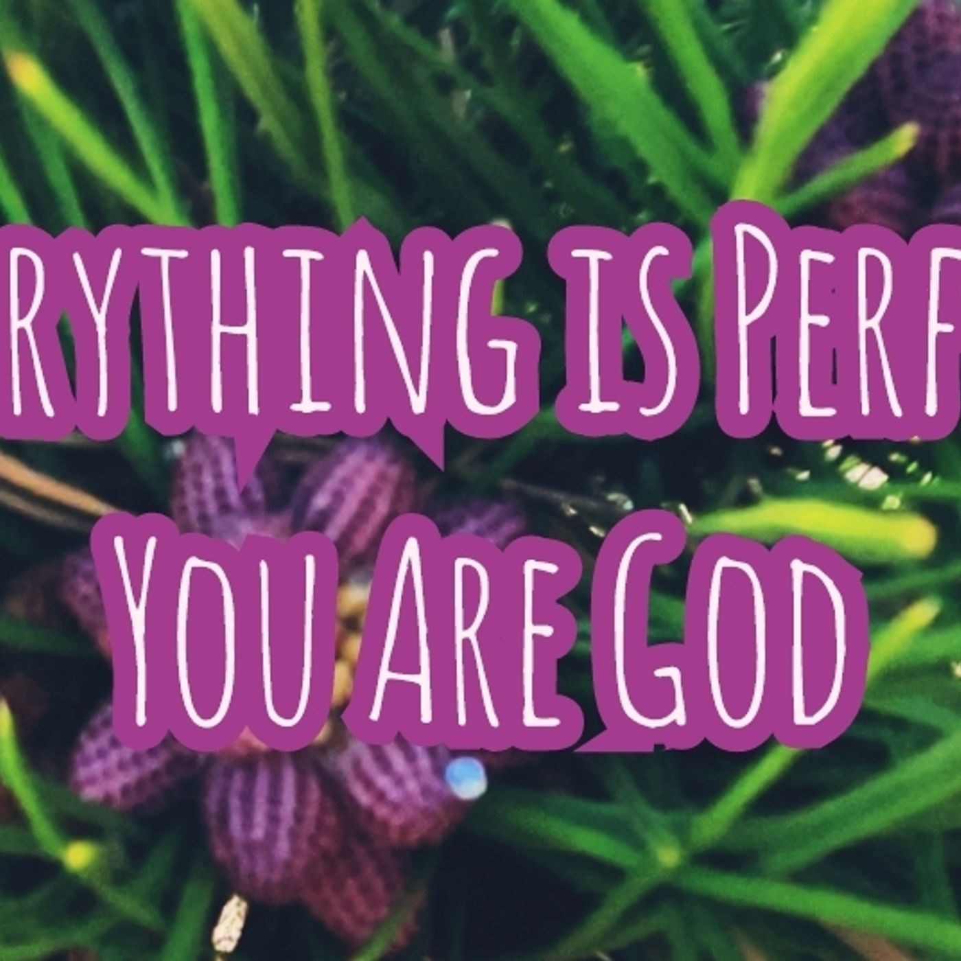 Everything is Perfect You Are God