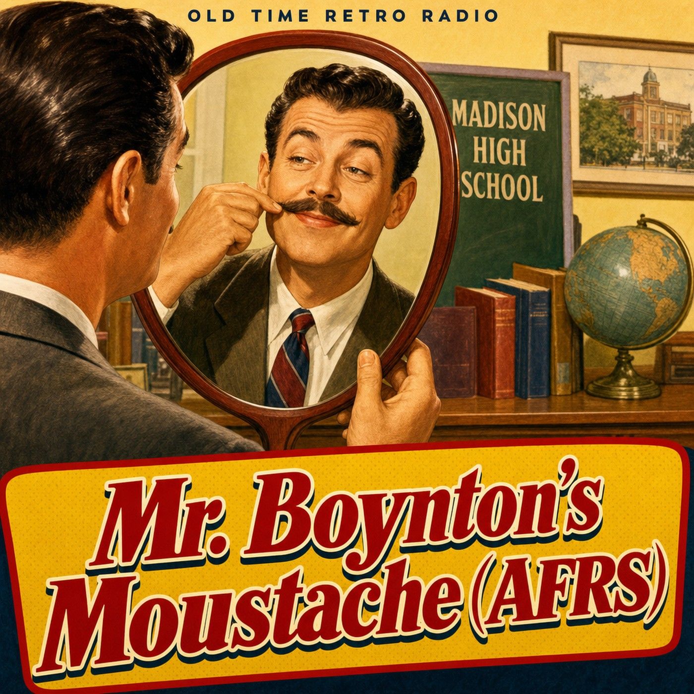 Our Miss Brooks - "Mr. Boynton's Moustache (AFRS)" (1955) episode artwork