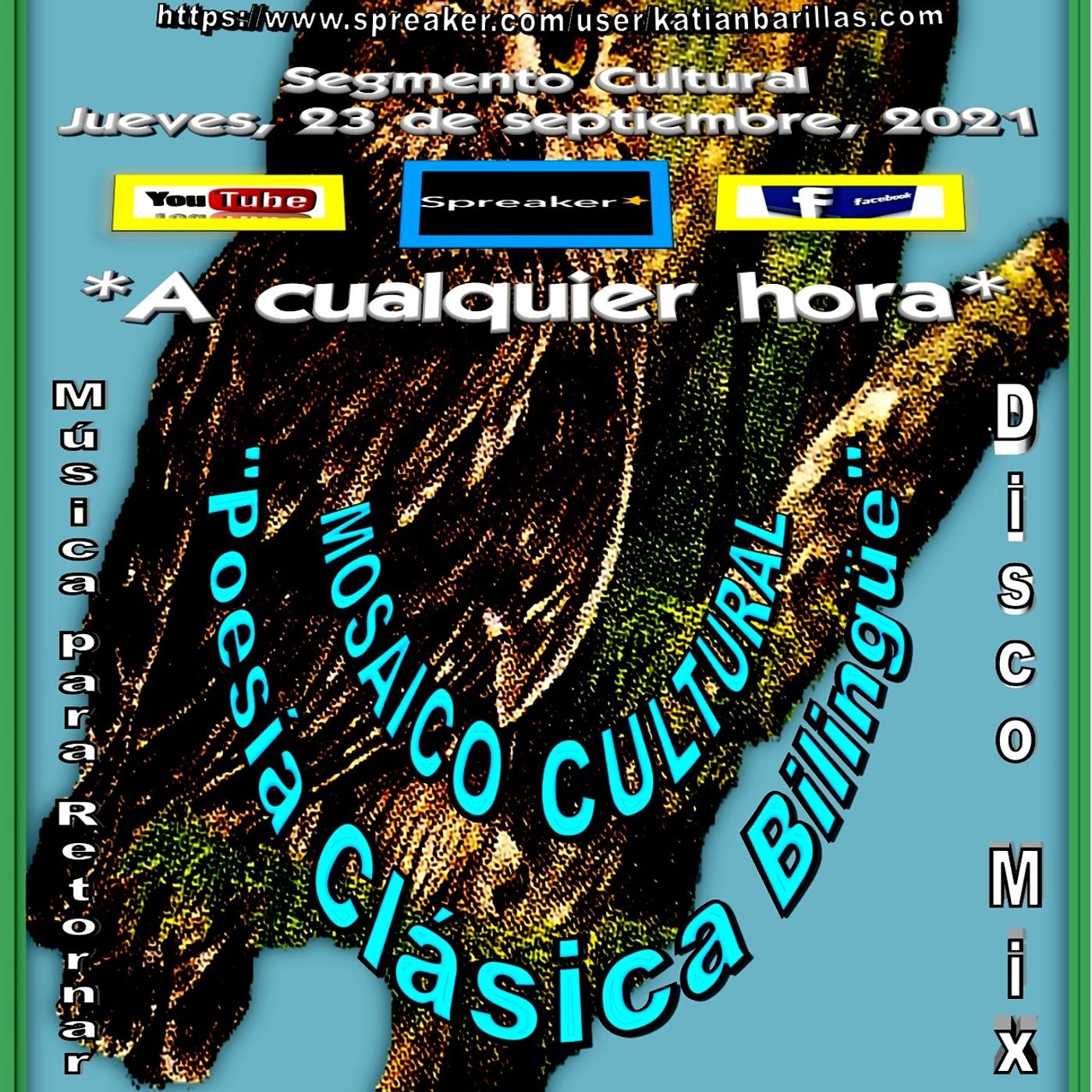 Poesía Clásica Bilingüe: Shakespeare*Neruda*Plath + Música de Disco Mix episode artwork