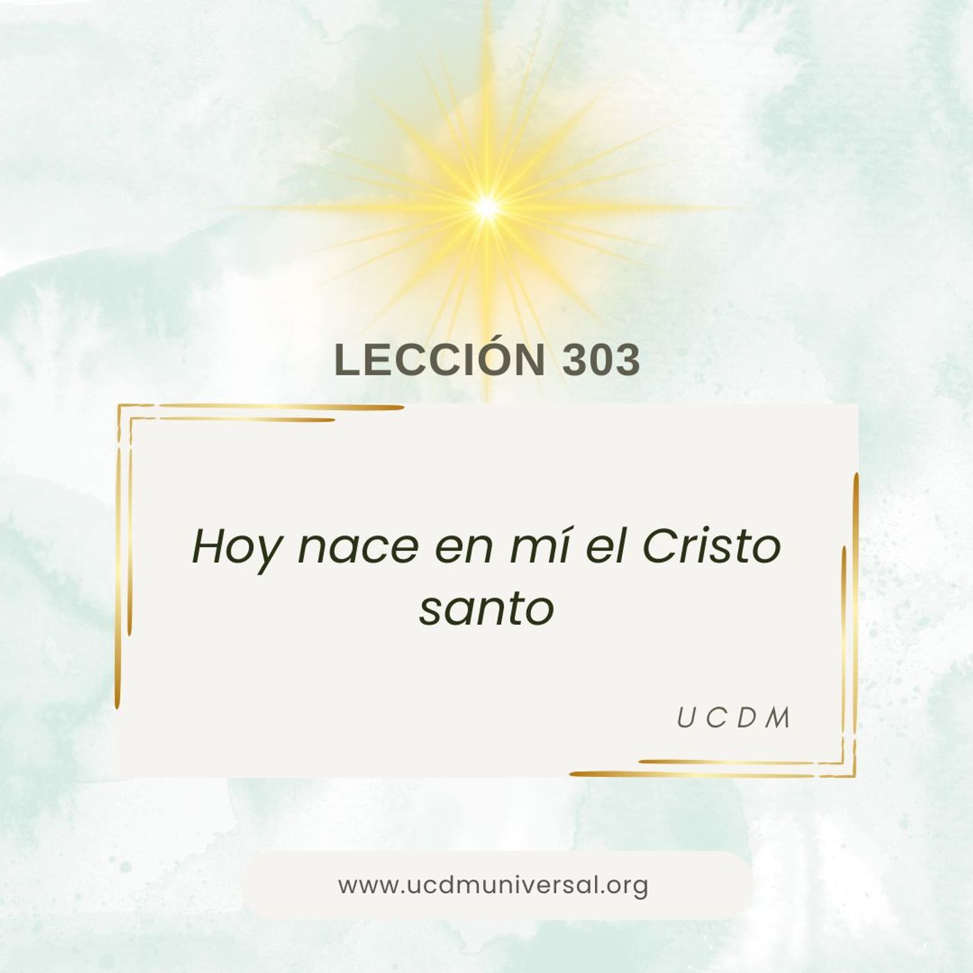 UCDM Universal LECCIÓN DEL DÍA