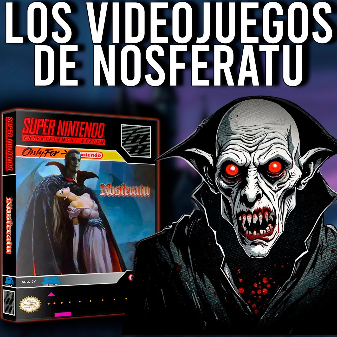 Nosferatu: El Horrible Vampiro en los Videojuegos