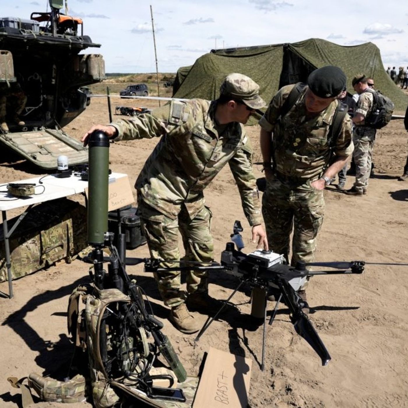NATOs Baltic flank in crossfire between Ukrainian drones and Russian targets episode artwork