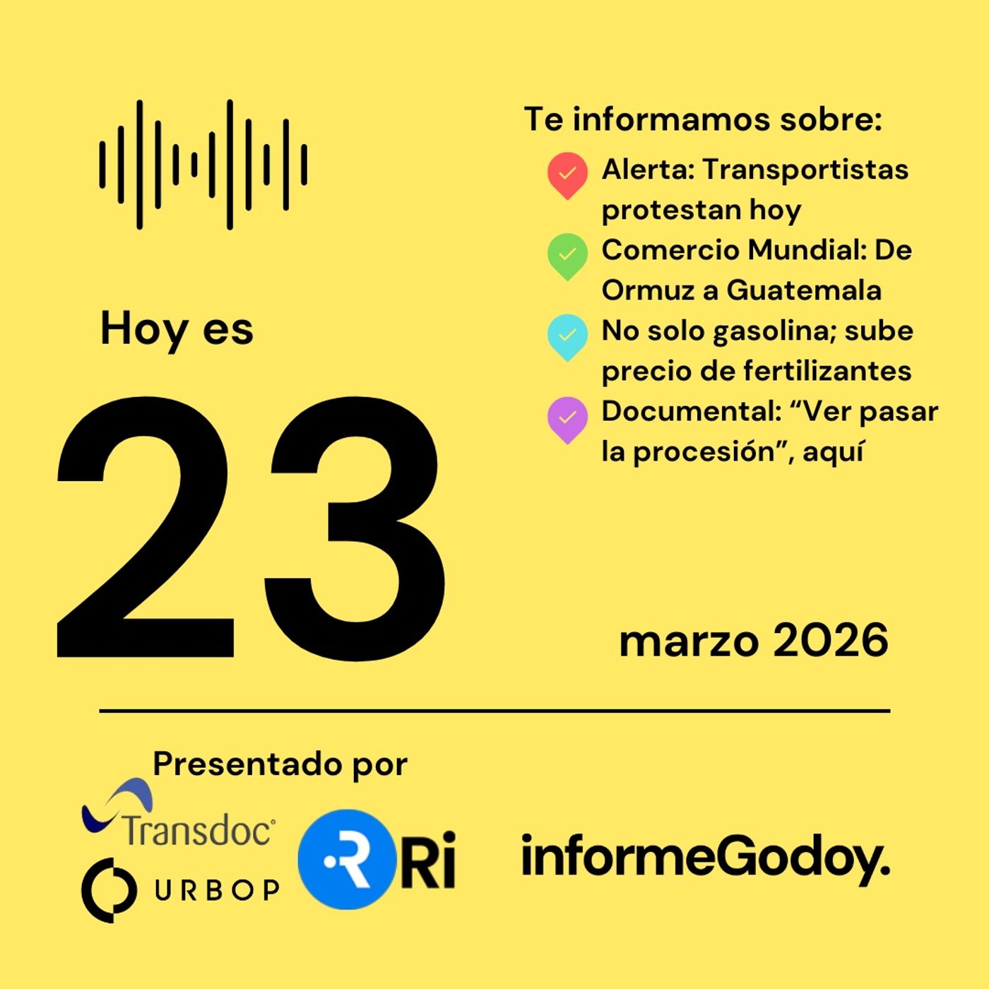 23 de marzo 2026 episode artwork