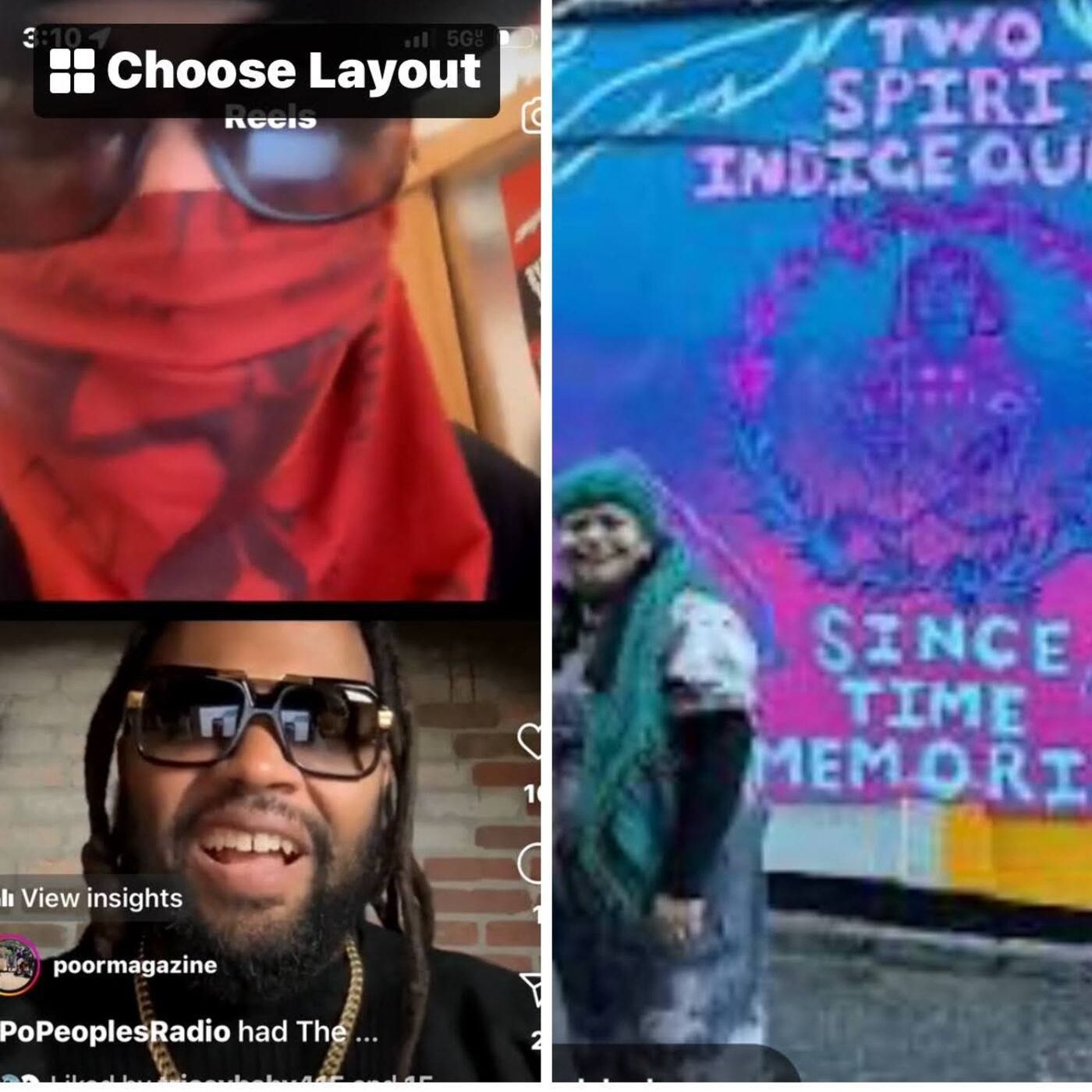 PoPeoplesRadio: Art as Resistance, Little Nairobi Movie, Indigequeer & more