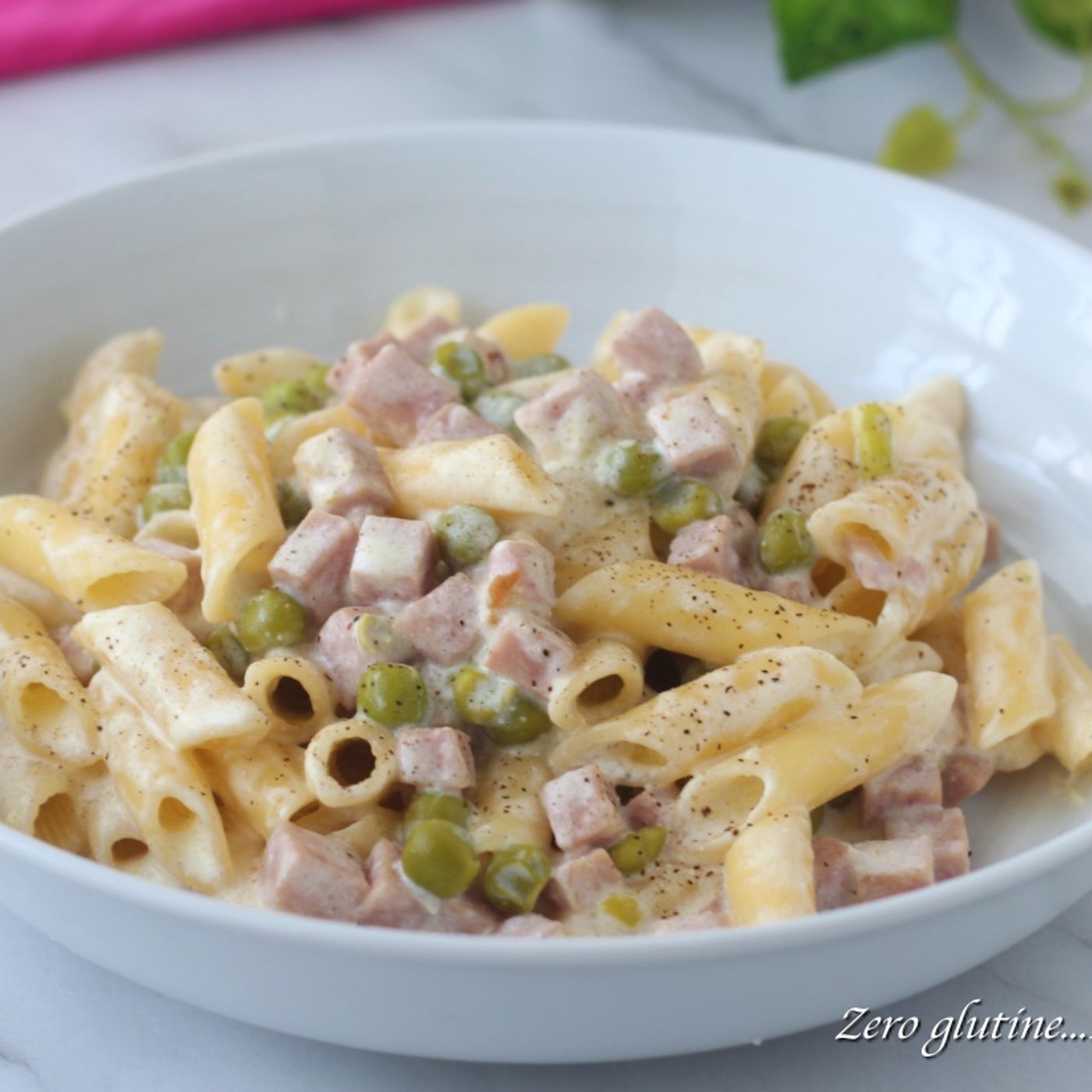 Penne con piselli panna e prosciutto episode artwork