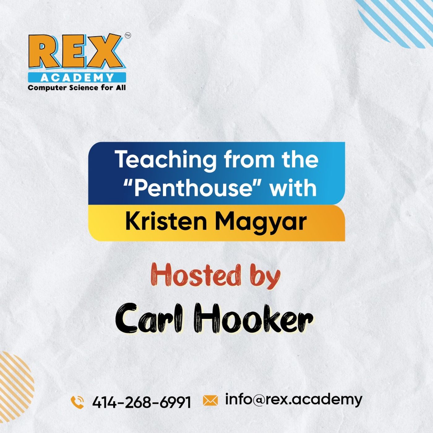 Rex Academy: Let\'s Talk Computer Science