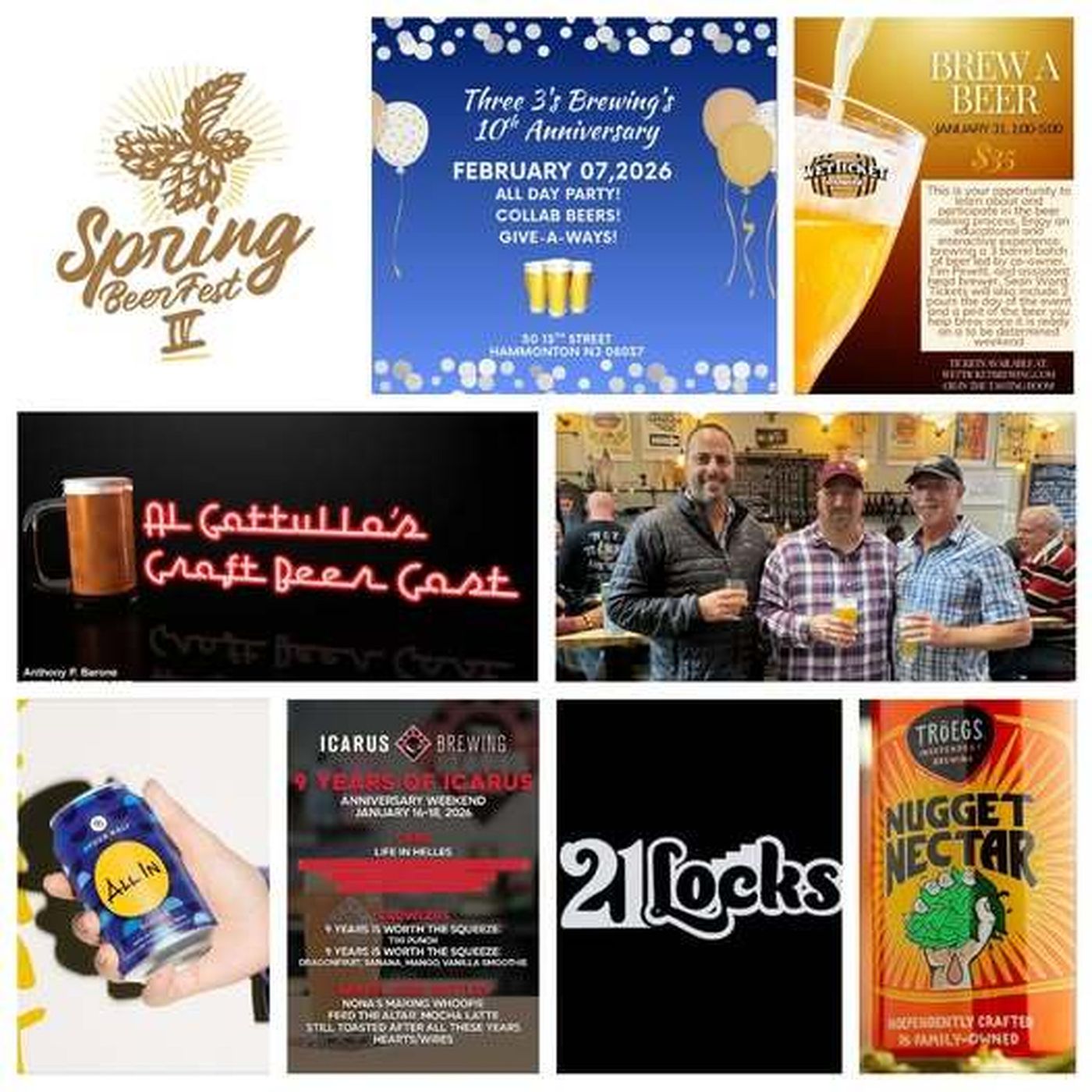 AG Craft Beer Cast Wet Ticket Brewing