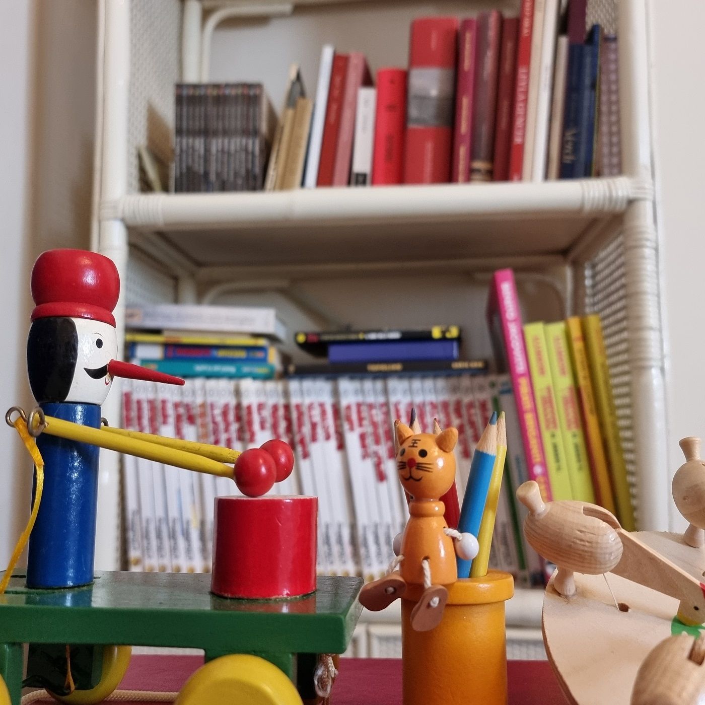 Nei libri, noi.