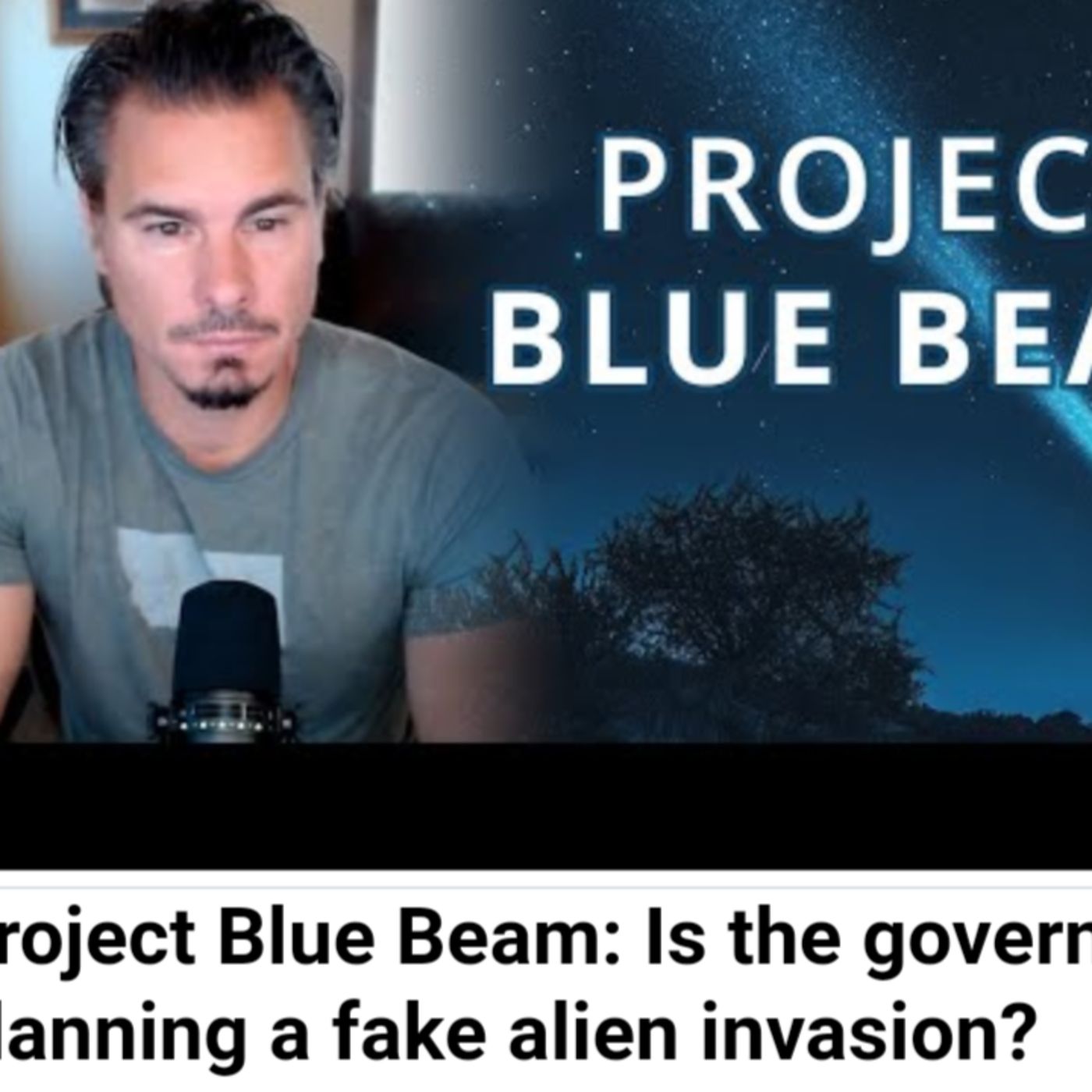 Project Blue Beam: Is the government planning a fake alien invasion? episode artwork