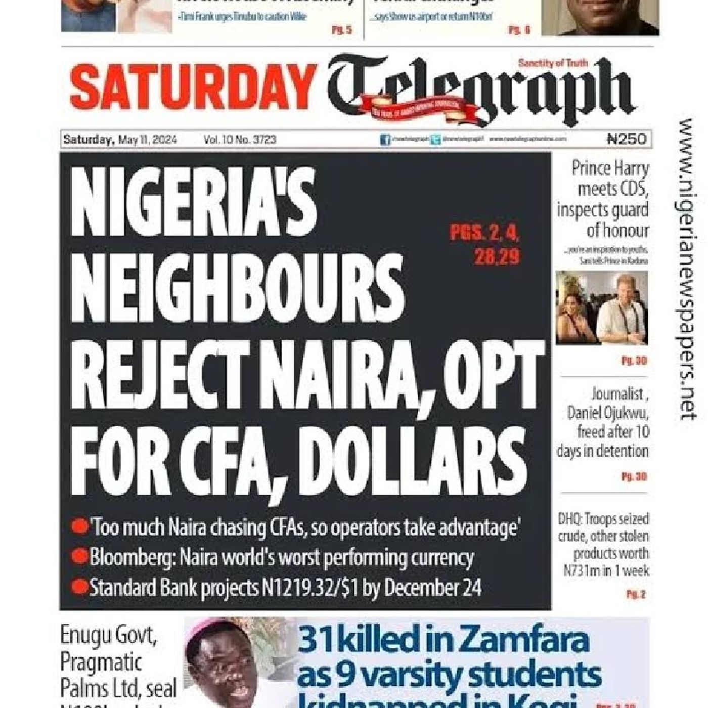 NEWS HEADLINES on NWA AFO FM episode artwork