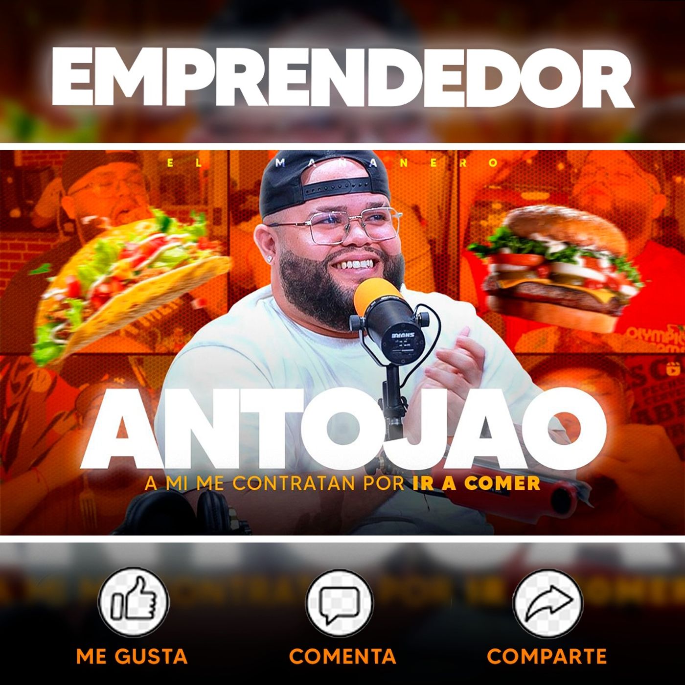 A mi me contratan por ir a comer y lo que a mi no me gusta yo no lo subo - Antojao (Foodie)