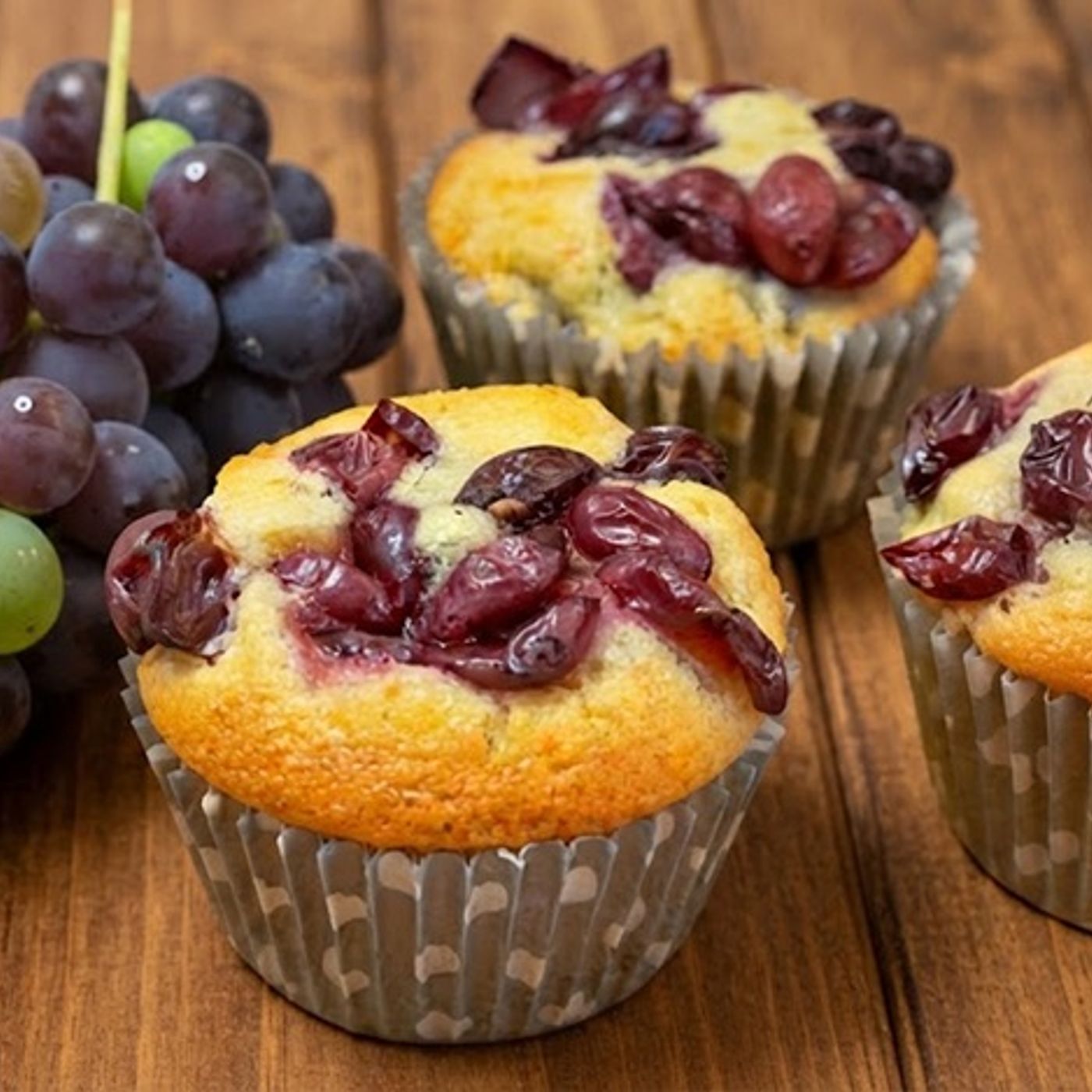 Muffin all’Uva Soffici: la Ricetta Perfetta per la Colazione (Senza Farli Affondare)