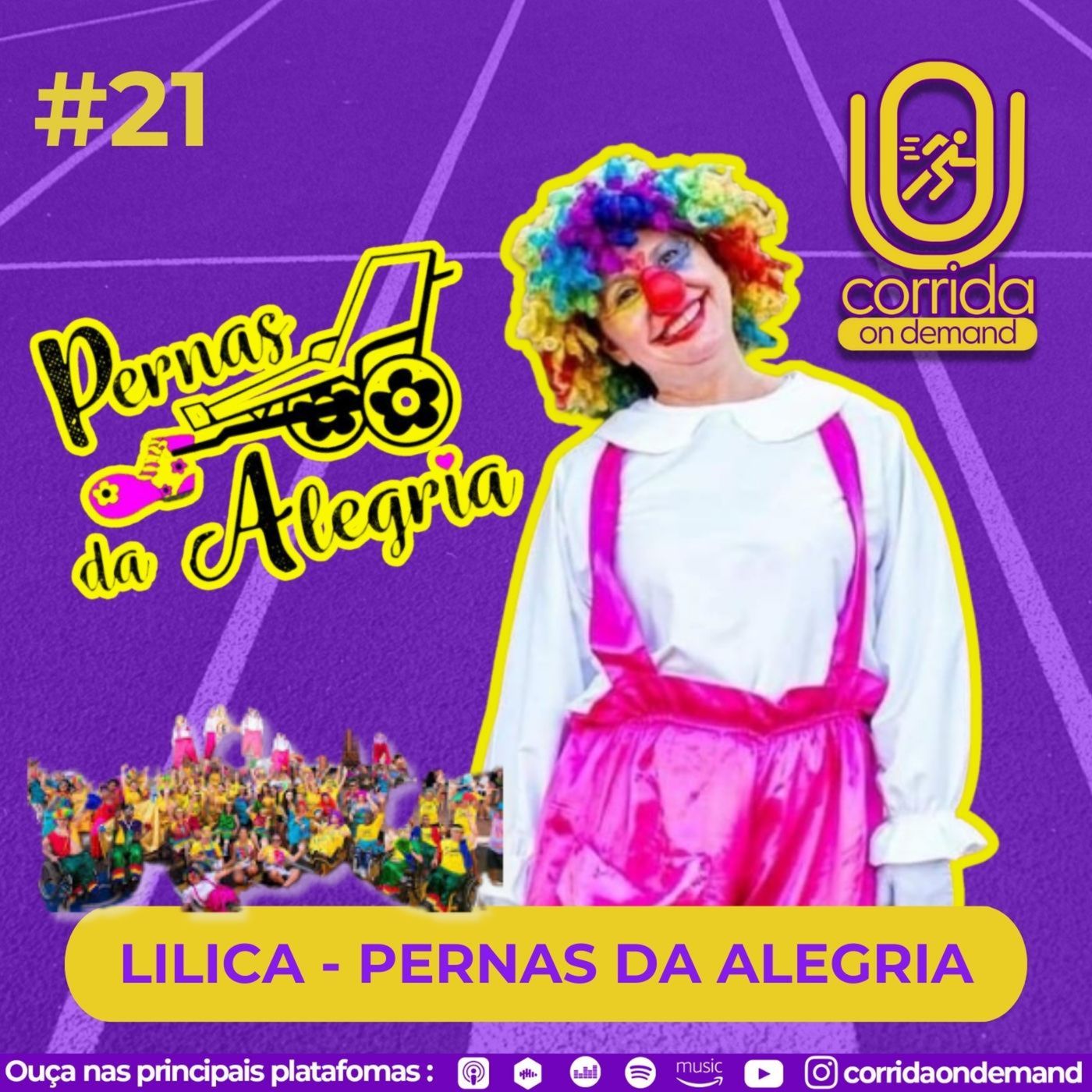 #21 - PALHAÇA LILICA - PERNAS DA ALEGRIA episode artwork
