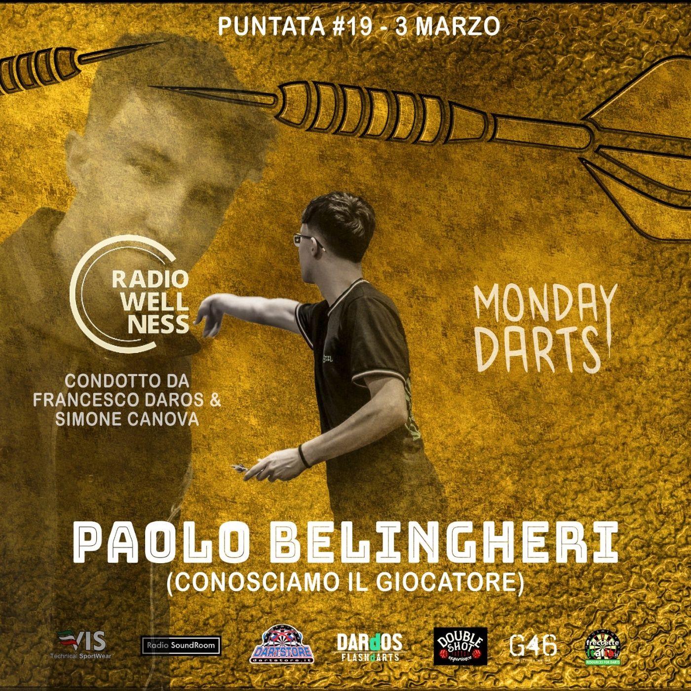 MONDAY DART - Diciannovesima Puntata - Paolo Belingheri episode artwork