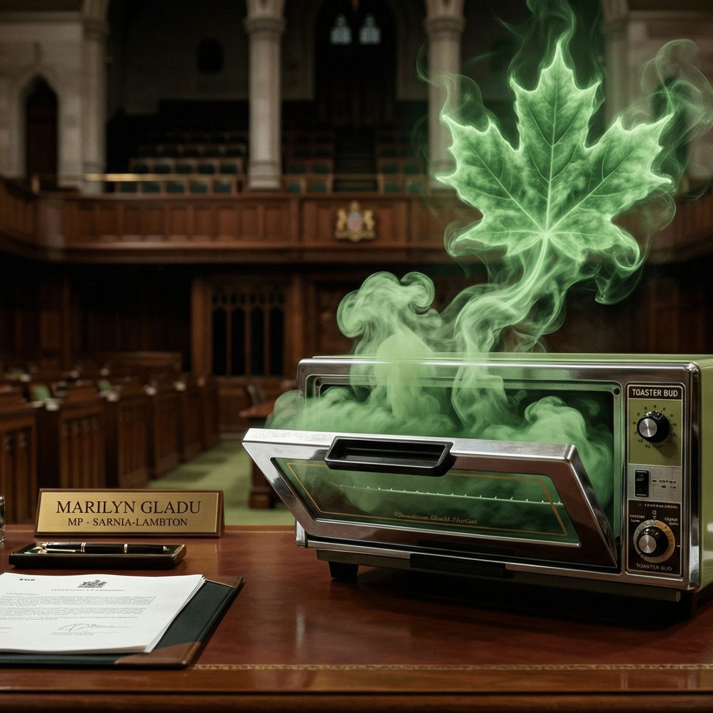 610 CKTB - The Toaster Over Turncoat - Tory MP Gladu Crosses Floor to Grits episode artwork
