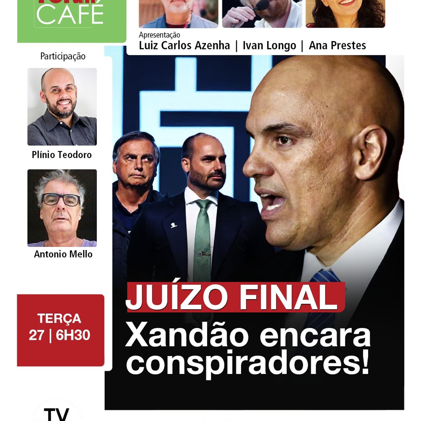 Alexandre de Moraes comandará inquérito para apurar conspiração de Eduardo e Jair Bolsonaro nos EUA