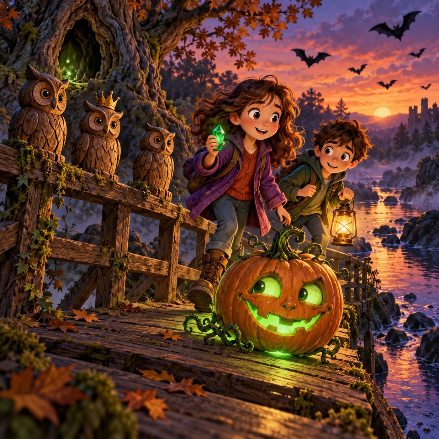 The Mystery of the Cursed Pumpkin