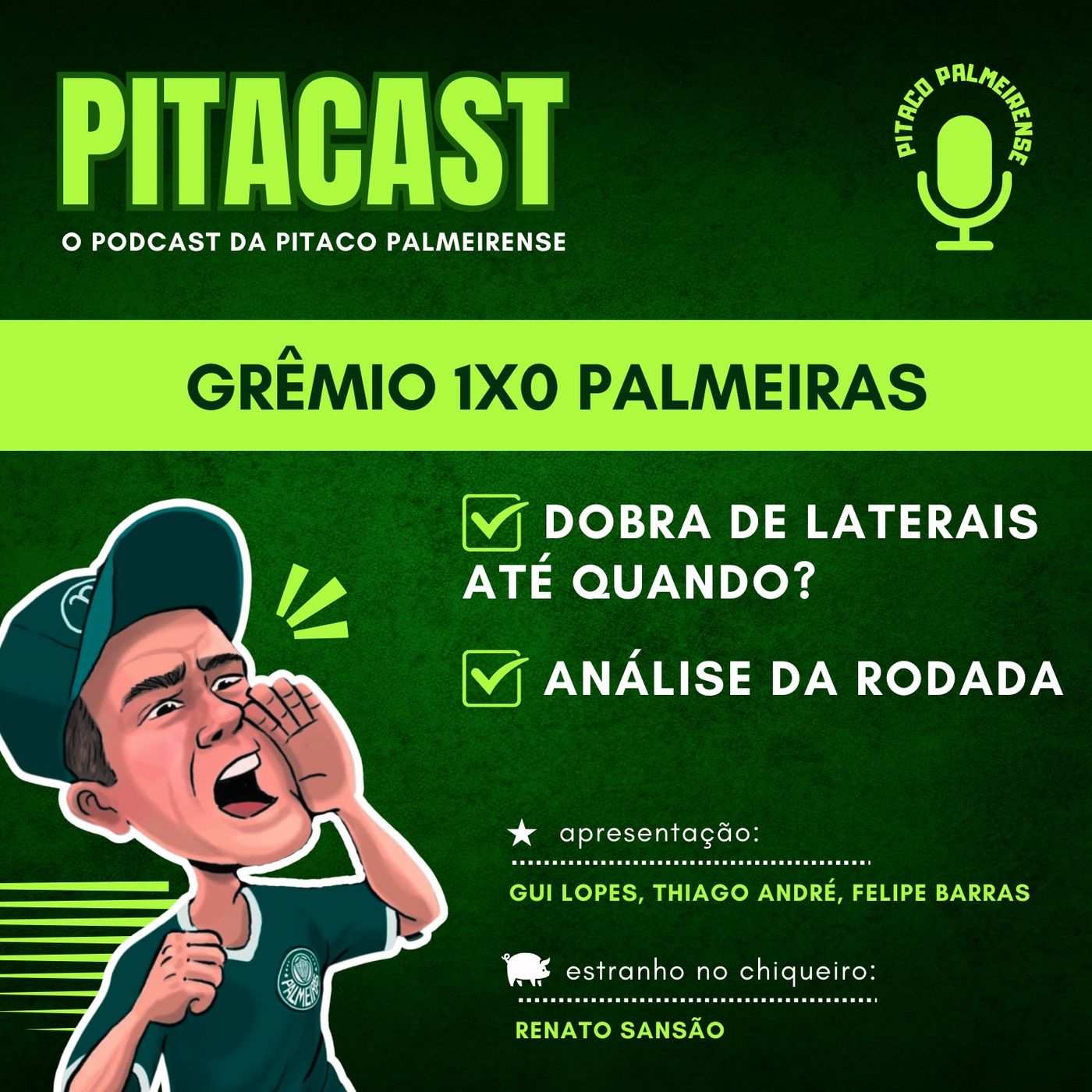 Grêmio 1x0 Palmeiras | Dobra de laterais: até quando? | Análise da Rodada episode artwork