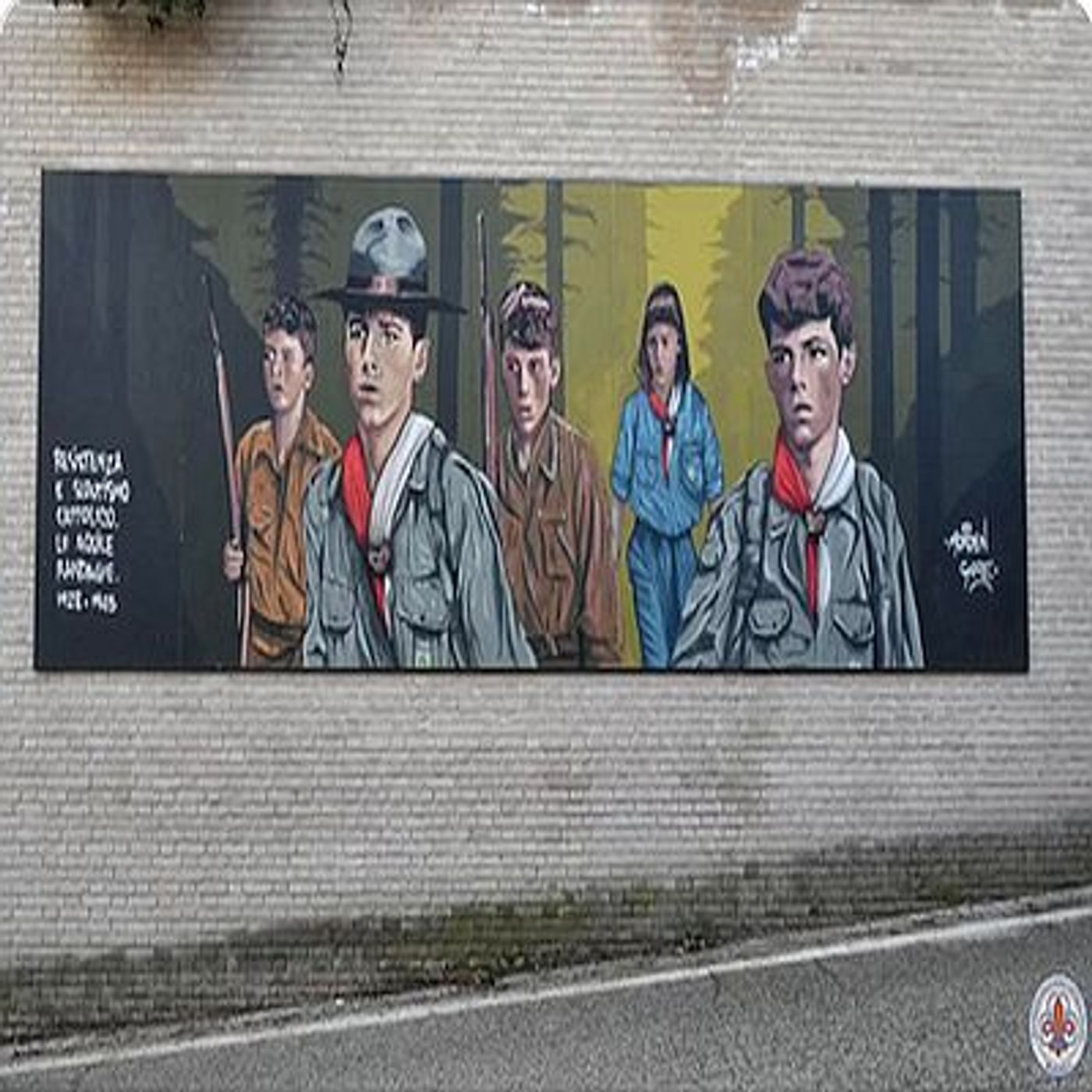 Braccano, un Murale per lo Scautismo episode artwork