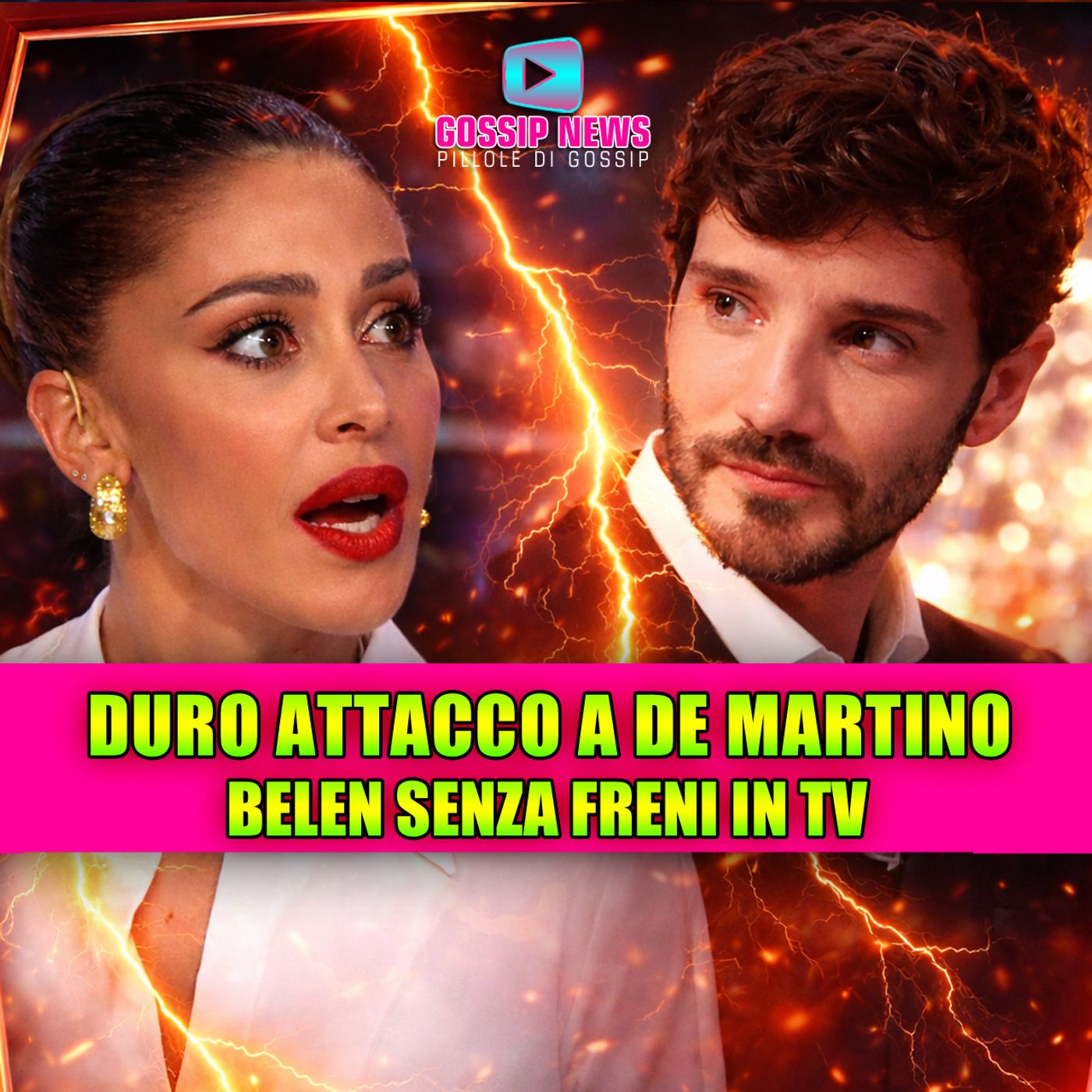 Belen Rodríguez senza freni: nuovo durissimo attacco a De Martino