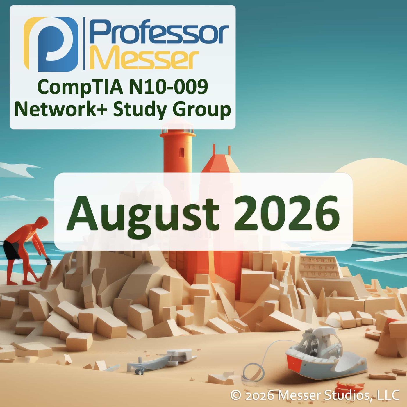 Professor Messer's N10-009 Network+ Study Group After Show - August 2026 episode artwork