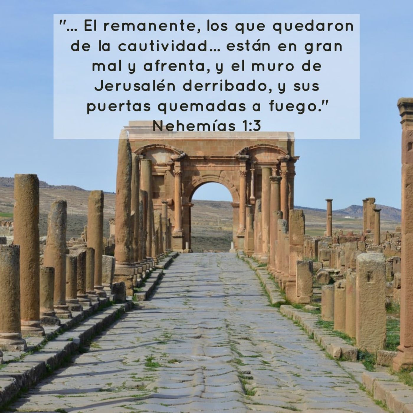 Reconstruyendo con Nehemías