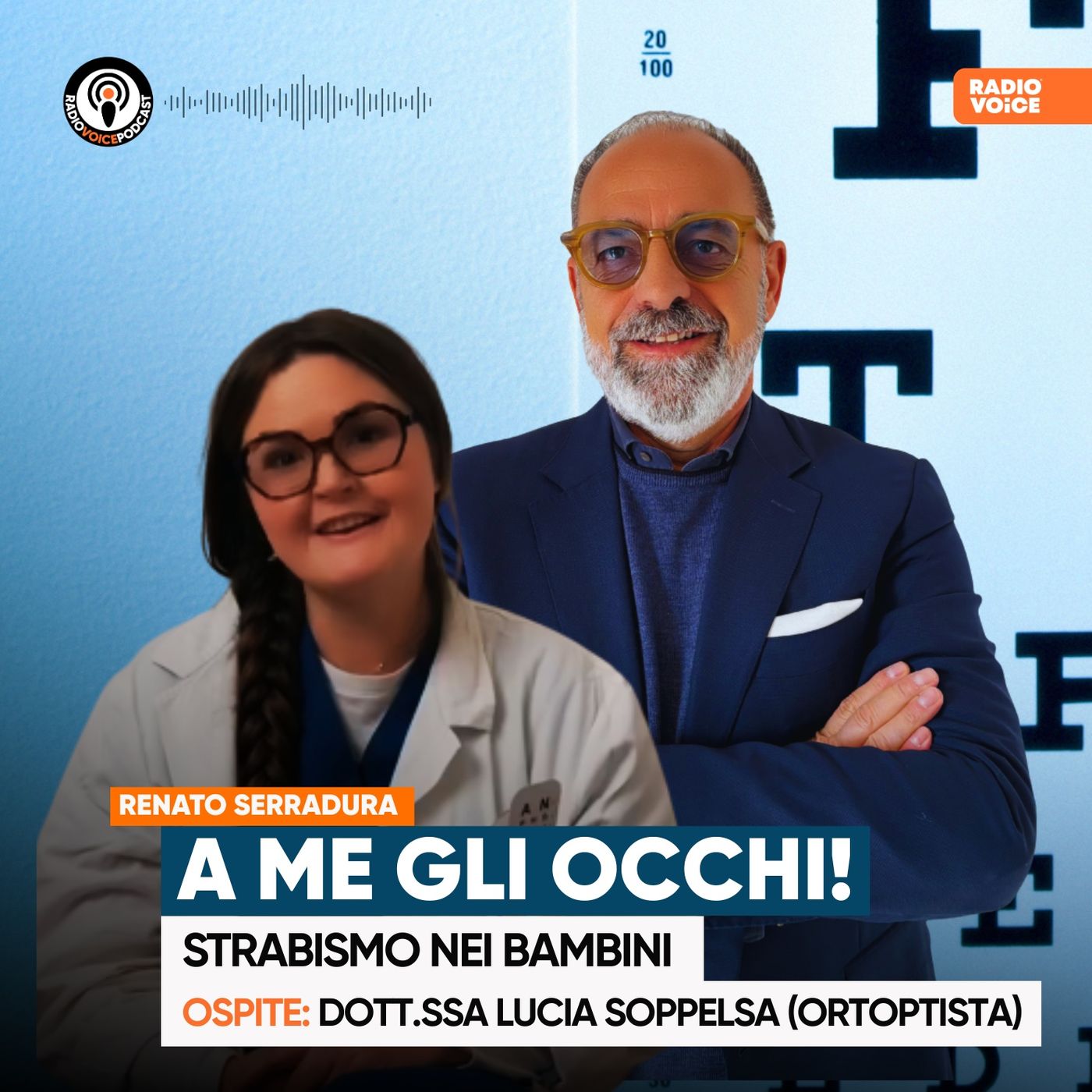 A me gli occhi! - Strabismo nei bambini (Ospite Dott.ssa Lucia Soppelsa - Ortoptista) episode artwork