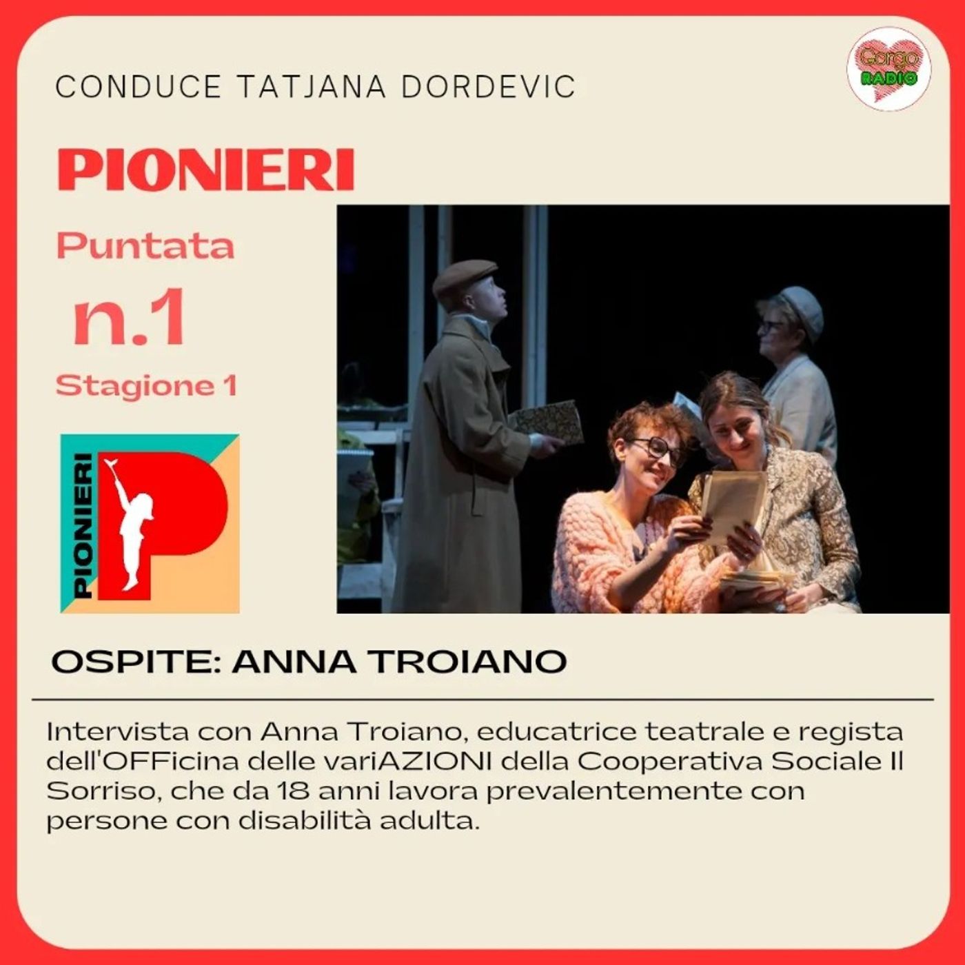 Intervista a Anna Troiano, educatrice teatrale e regista dell'OFFicina delle variAZIONI episode artwork