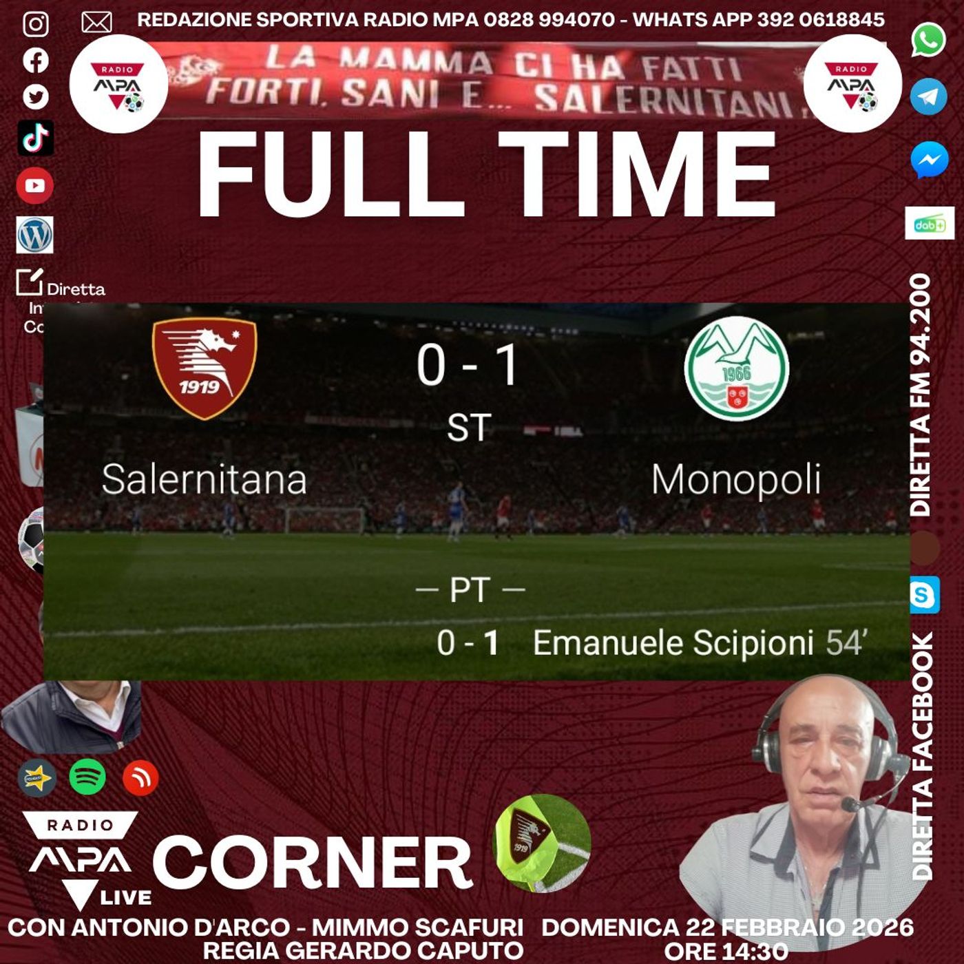 22 06 26 Salernitana-Monopoli 0-1 episode artwork