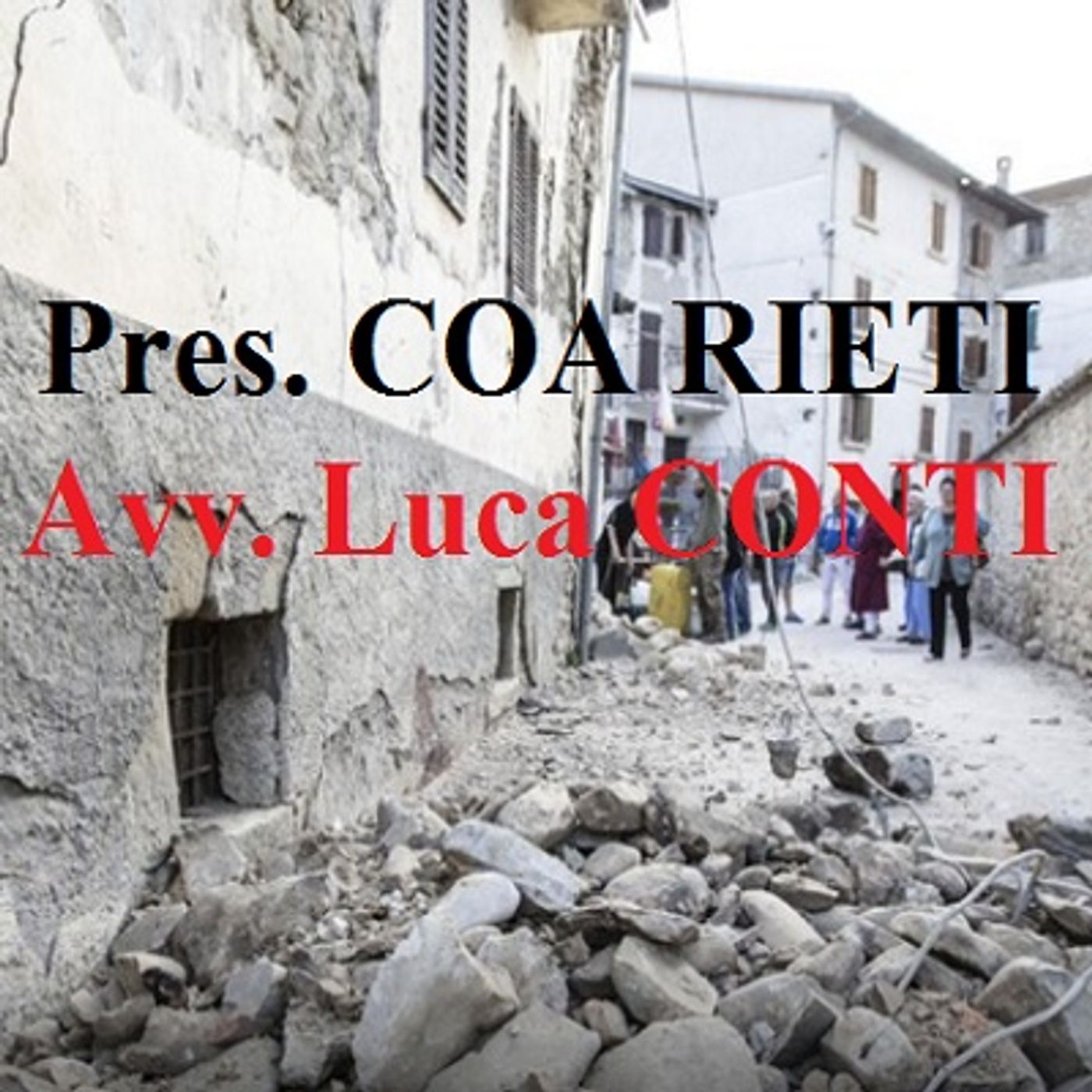 Avv. Luca CONTI (Pres. Consiglio dell'Ordine degli Avvocati di RIETI): "Nessun Collega tra le vittime. Stiamo aprendo un Conto Corrente Soli episode artwork