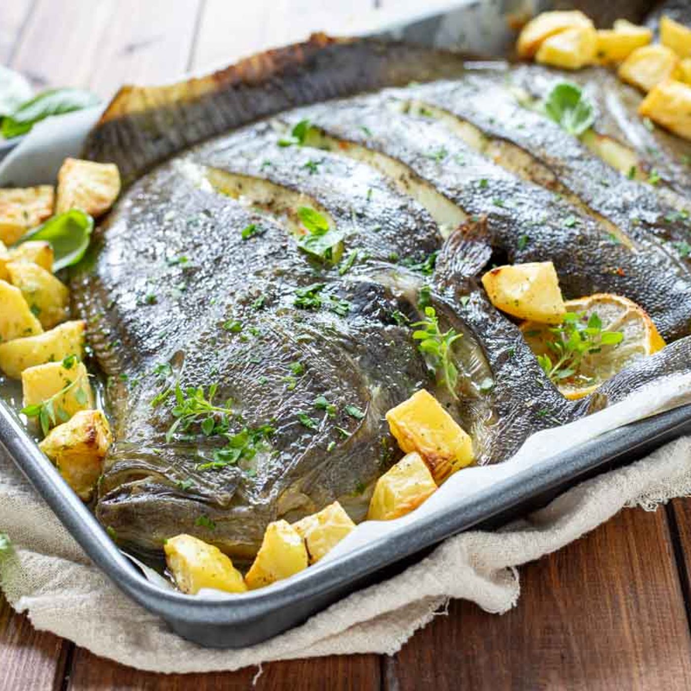 Rombo al forno con patate episode artwork