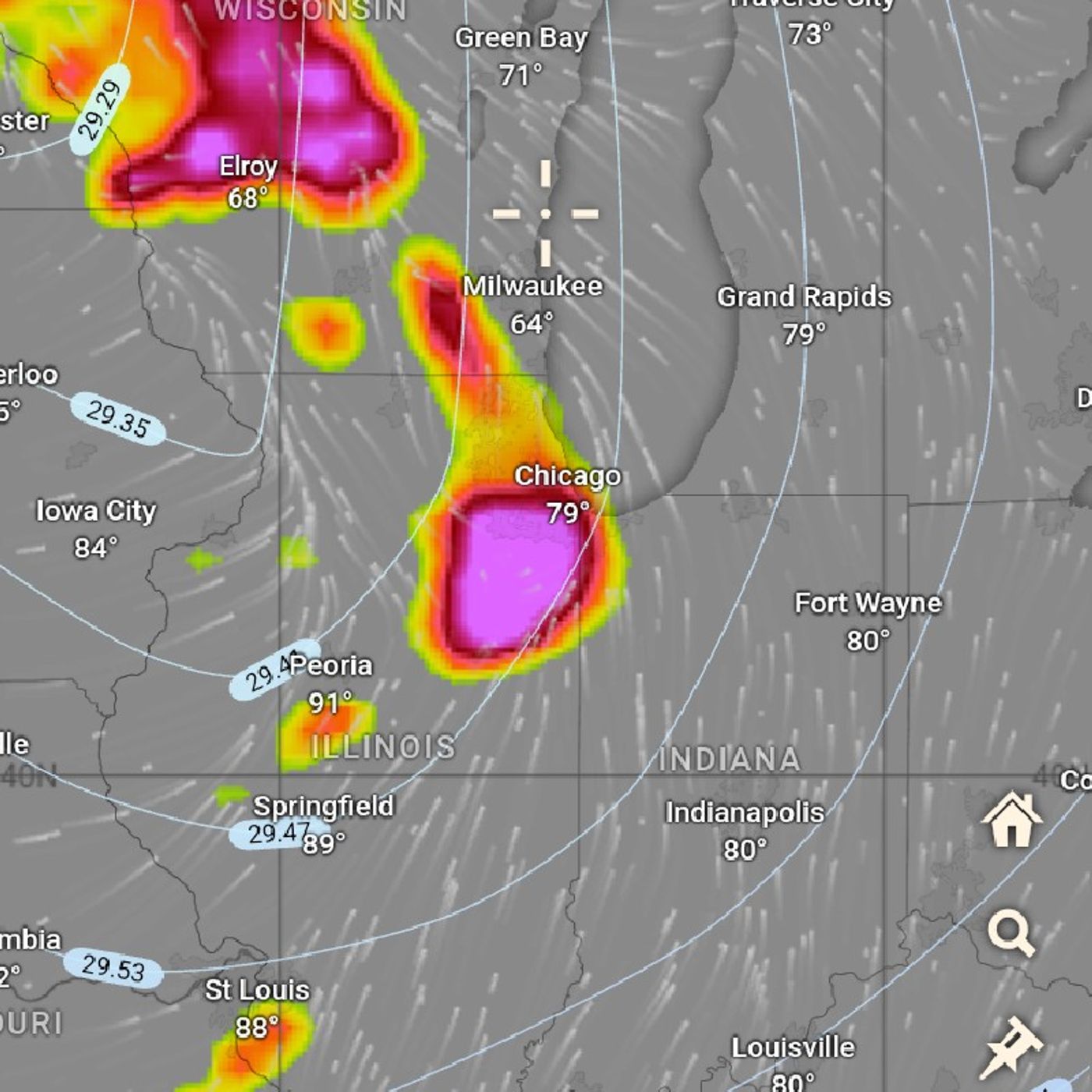 Updated 5/13/35: Severe Storms, Tornadoes For Wisconsin, Extreme Heat North and Texas