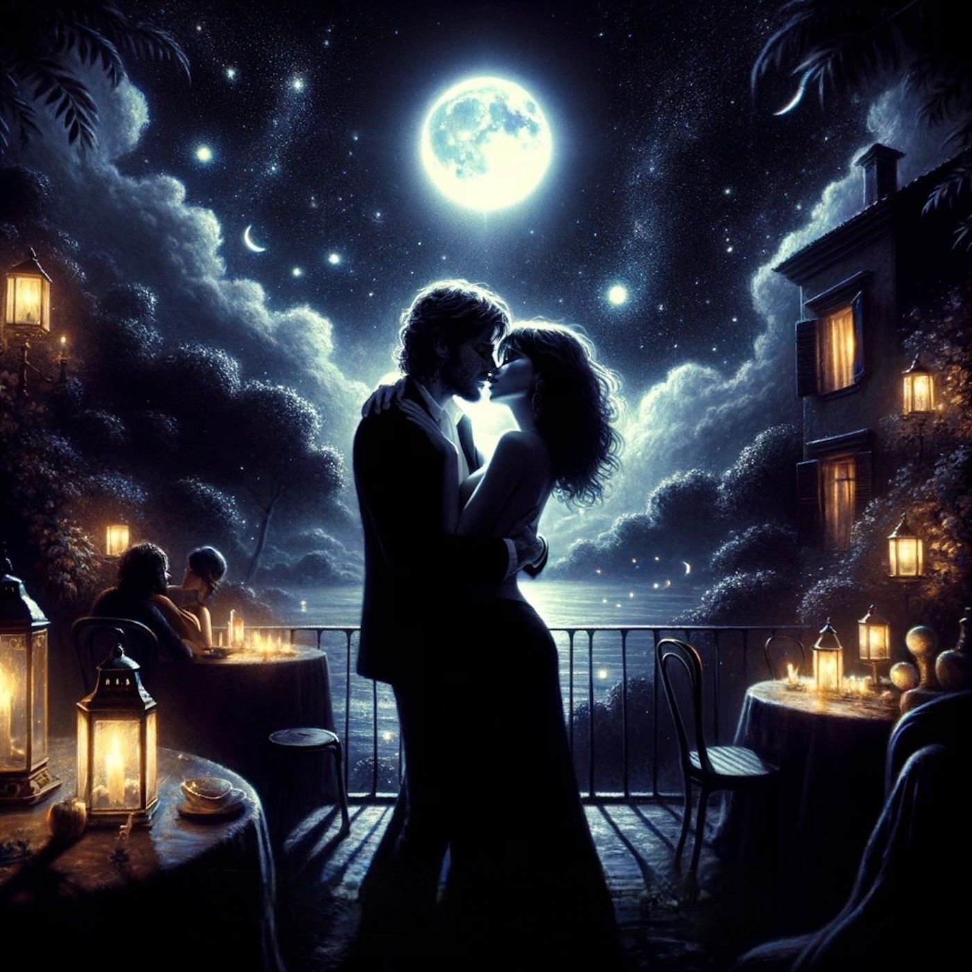 "Because the night belongs to lovers, because the night belongs to us." episode artwork