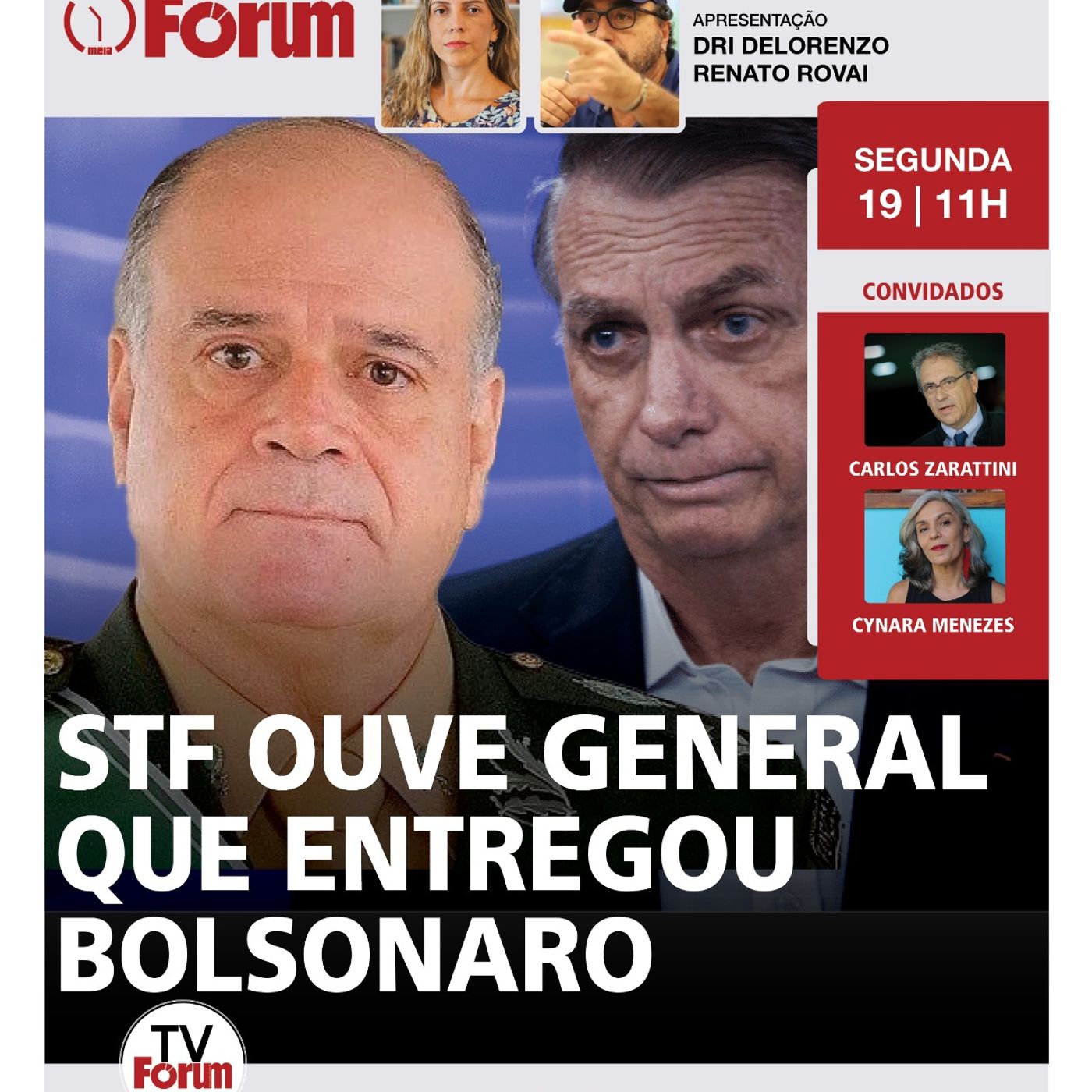 STF ouve testemunhas do golpe | Bolsonaro e Zambelli pedem pix | Fórum Onze e Meia | 19.05.25 episode artwork