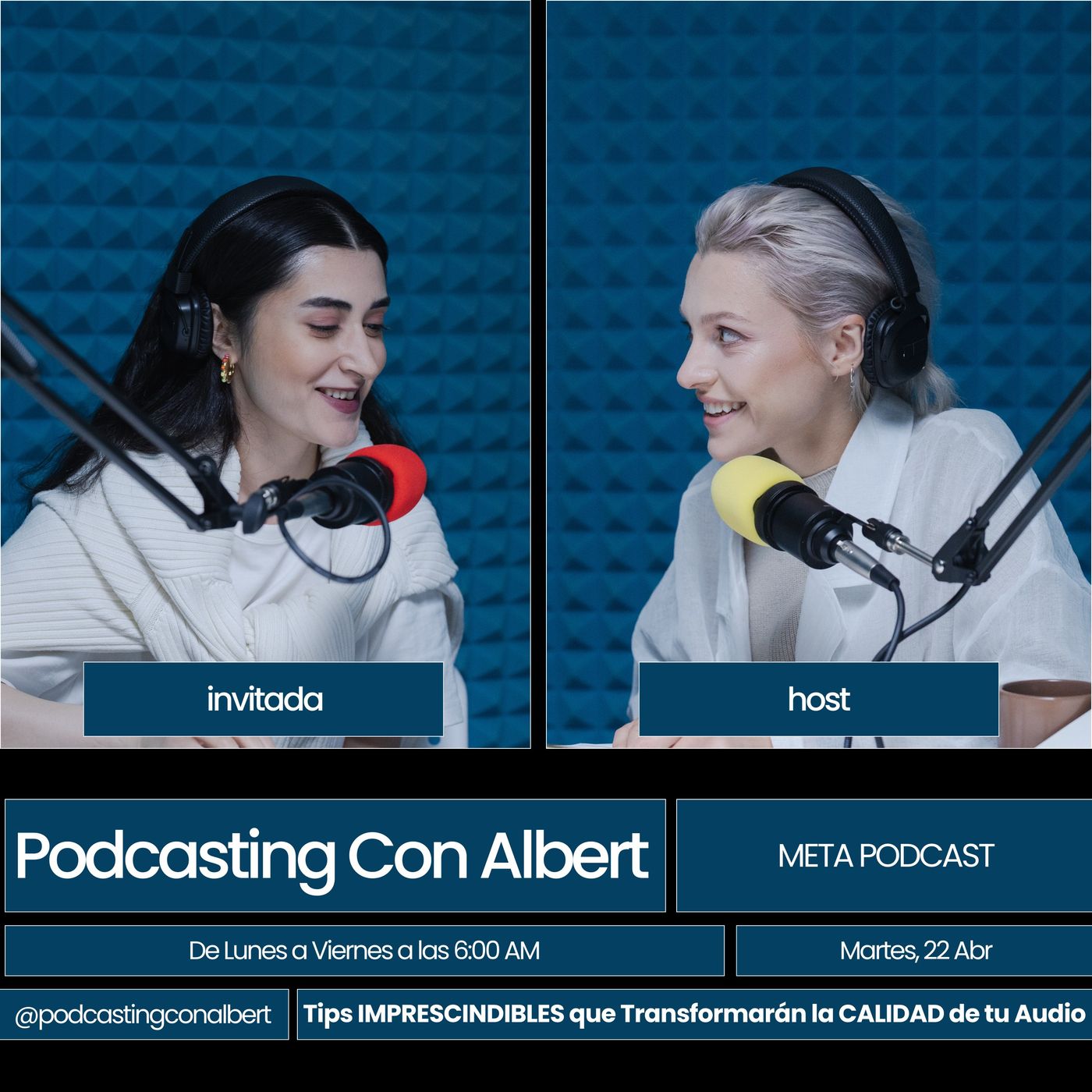 Podcasting con Albert