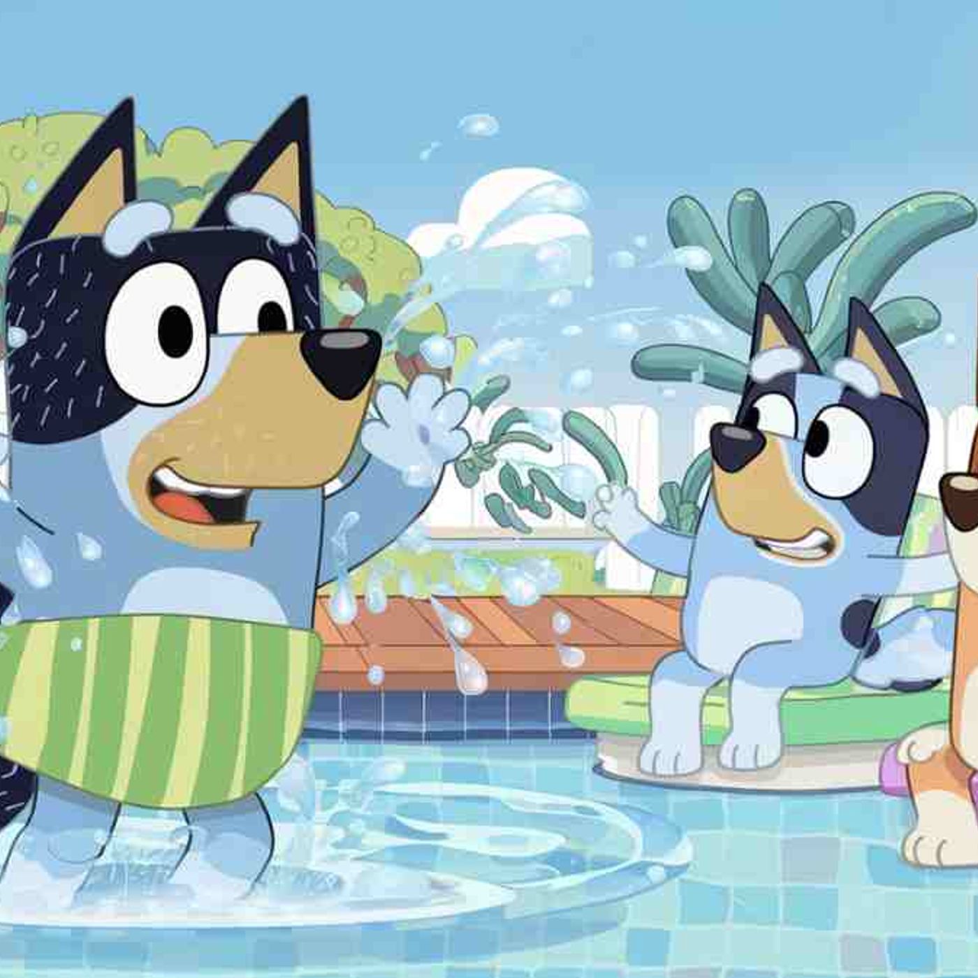 cover of episode Bluey y el Día en la Piscina💙Audiocuentos💙Cuento Disney💙