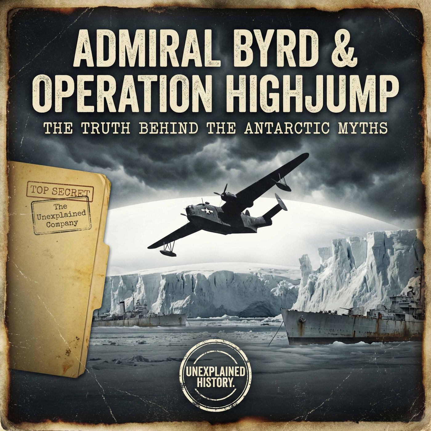 Admiral Byrd & Operation Highjump: The Truth Behind the Antarctic Myths episode artwork