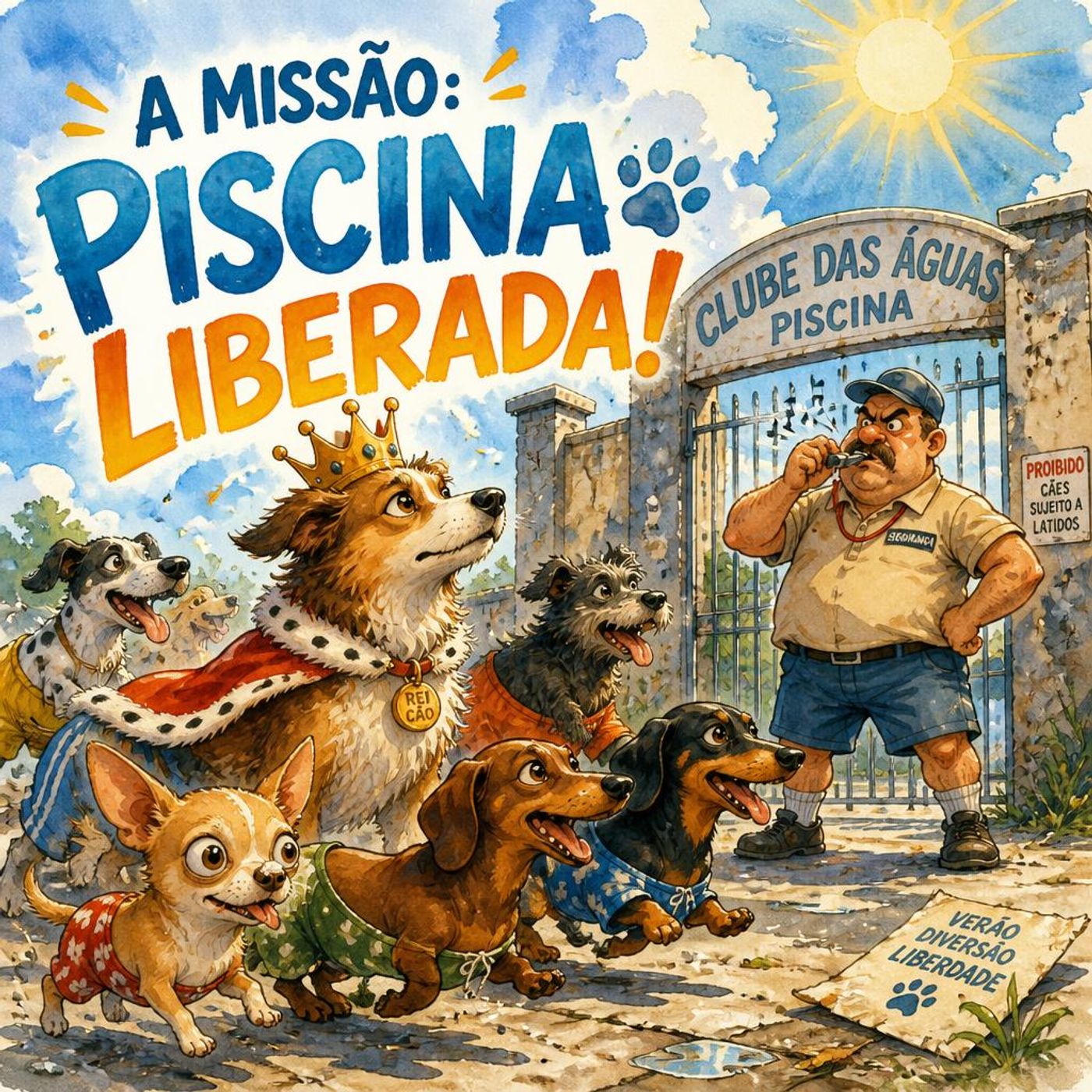 【Aventura Animal】O Rei Cão contra o Grande Calor do Verão