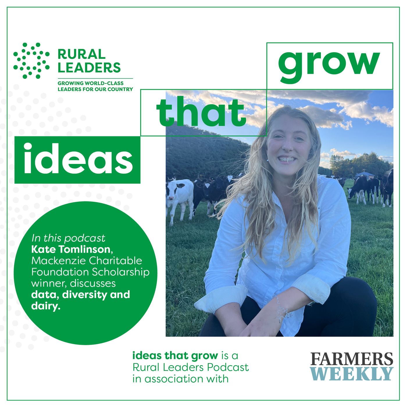 Kate Tomlinson | Data, diversity and dairy