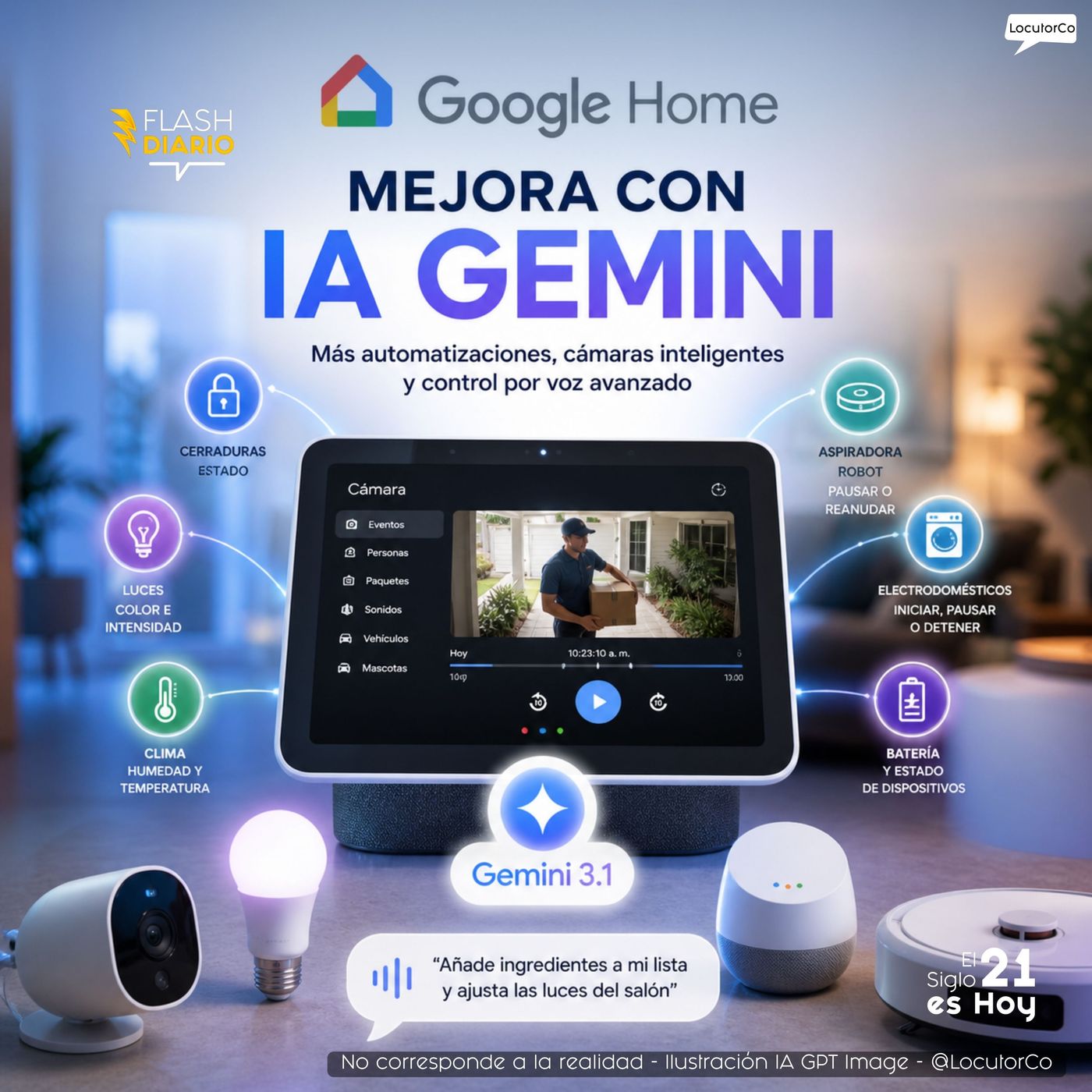 Google Home crece