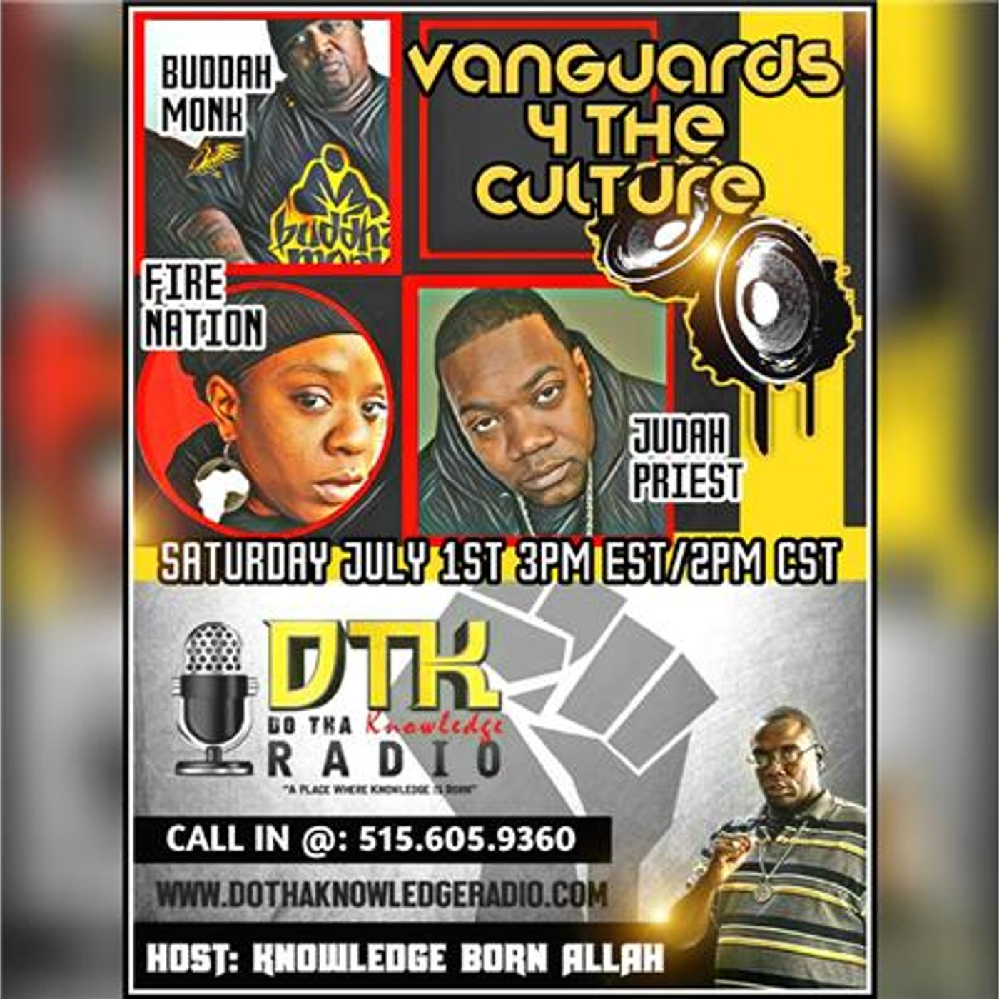 Judah Priest Buddah Monk FireNation- Vanguards 4 The Culture episode artwork