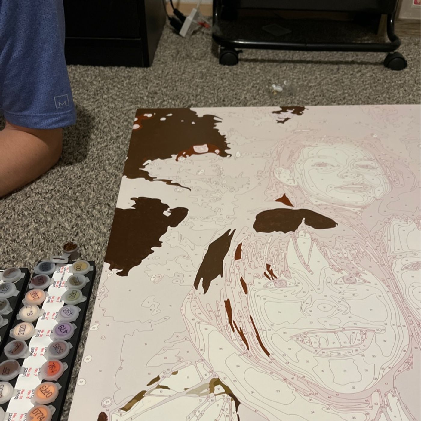Painting in the ward