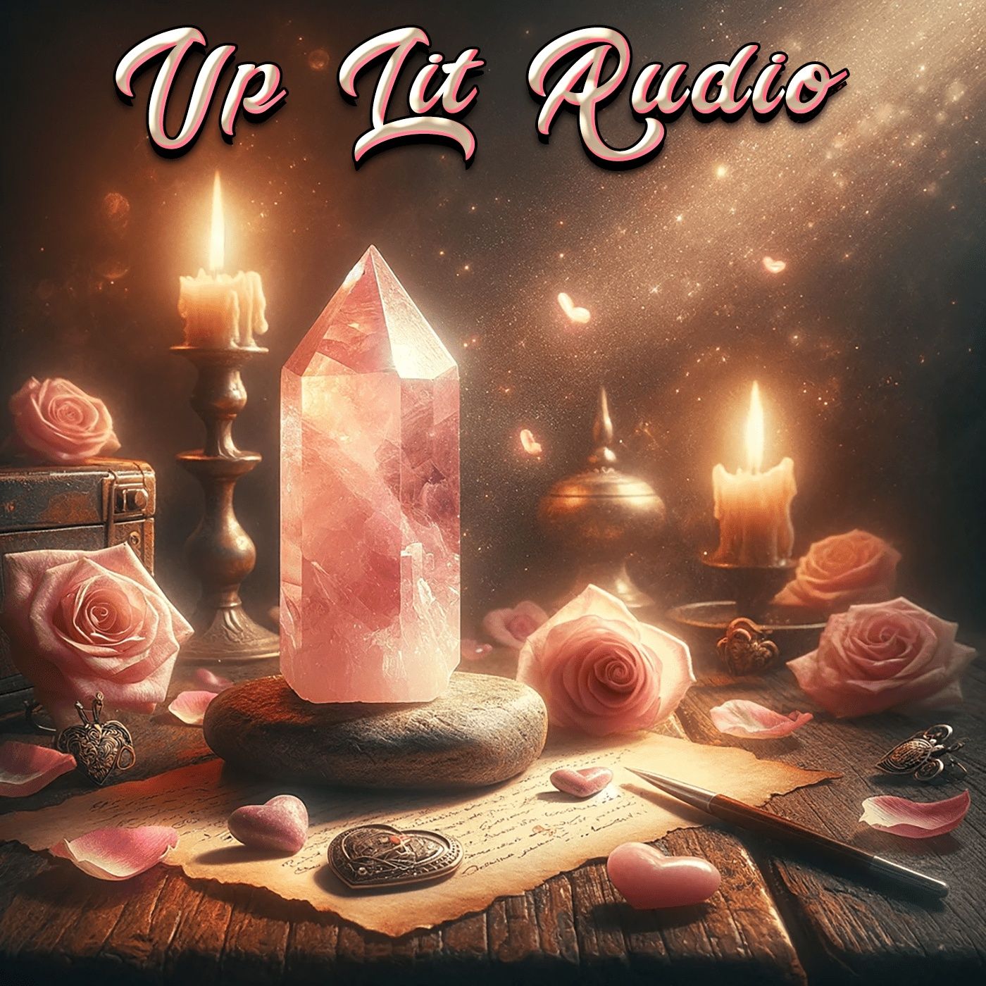 Rose Quartz Love Magic Manifestation Creative Visualization Guided Meditation Vision Work - Without Music episode artwork