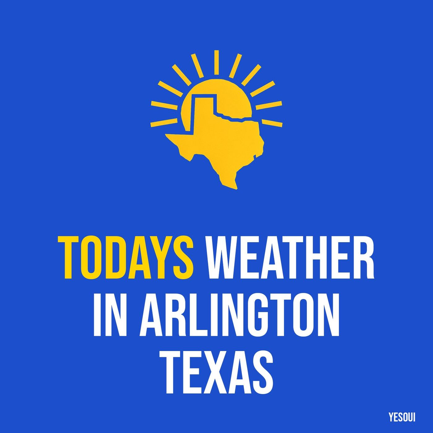 Todays weather in Arlington Texas