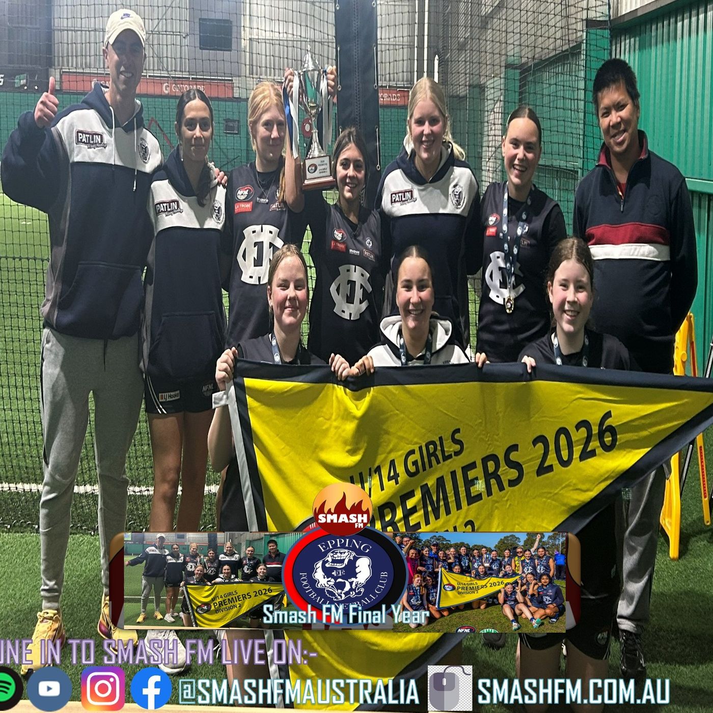 SSSFY26: Epping FC Juniors NFNL26 Under 14 Girls Division 2 Premiership Interviews 021026