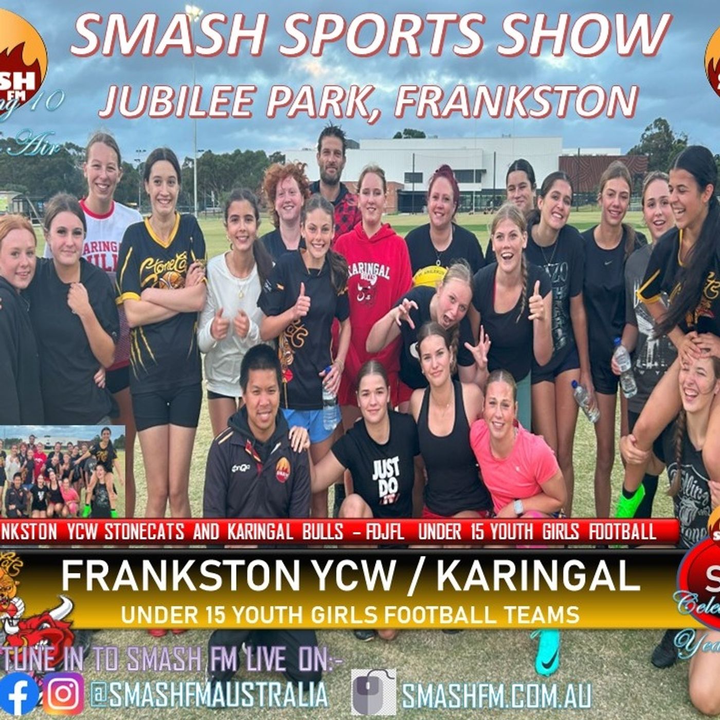 SSS10THYR: Frankston YCW / Karingal JFC U15 Girls Football Interviews 020424