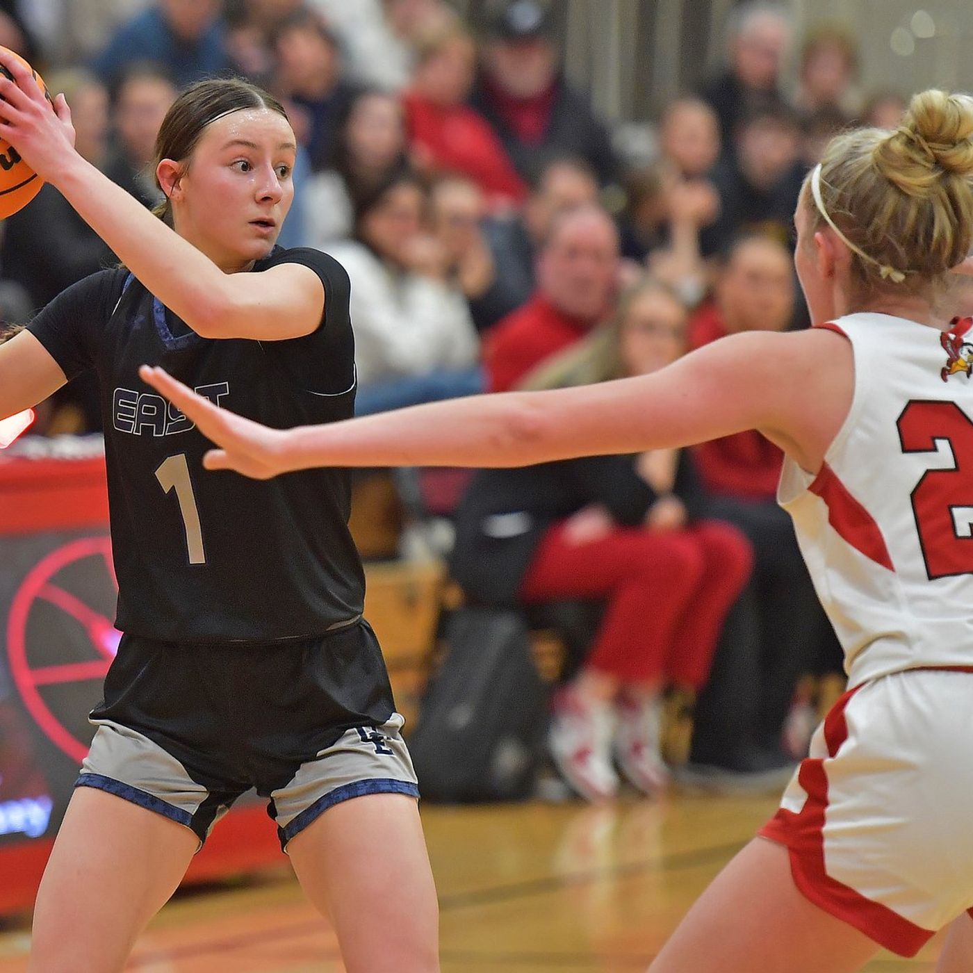 Oswego East senior Aubrey Lamberti is the 2025-2026 girls basketball Record Newspapers Player of the Year