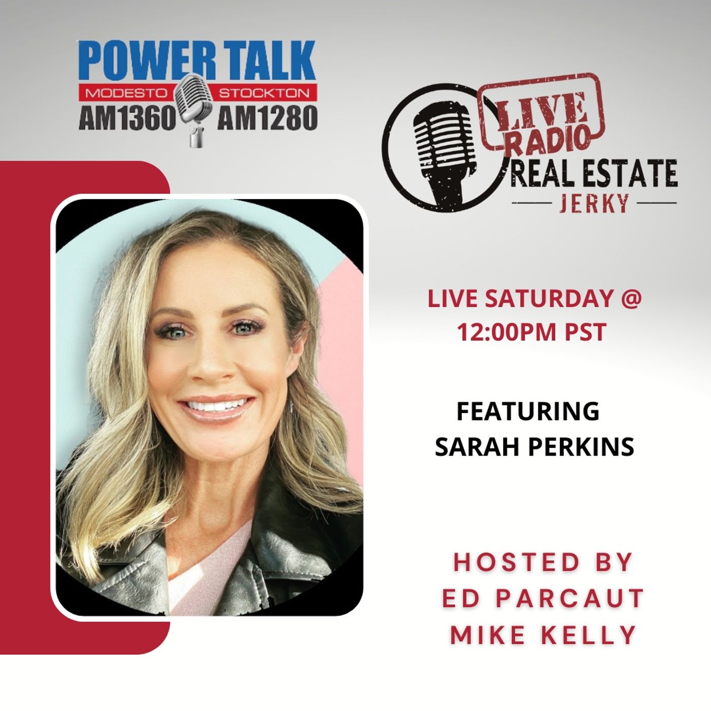 Real Estate Jerky Radio Show - Sarah Perkins  - Air Date 2/18/2023